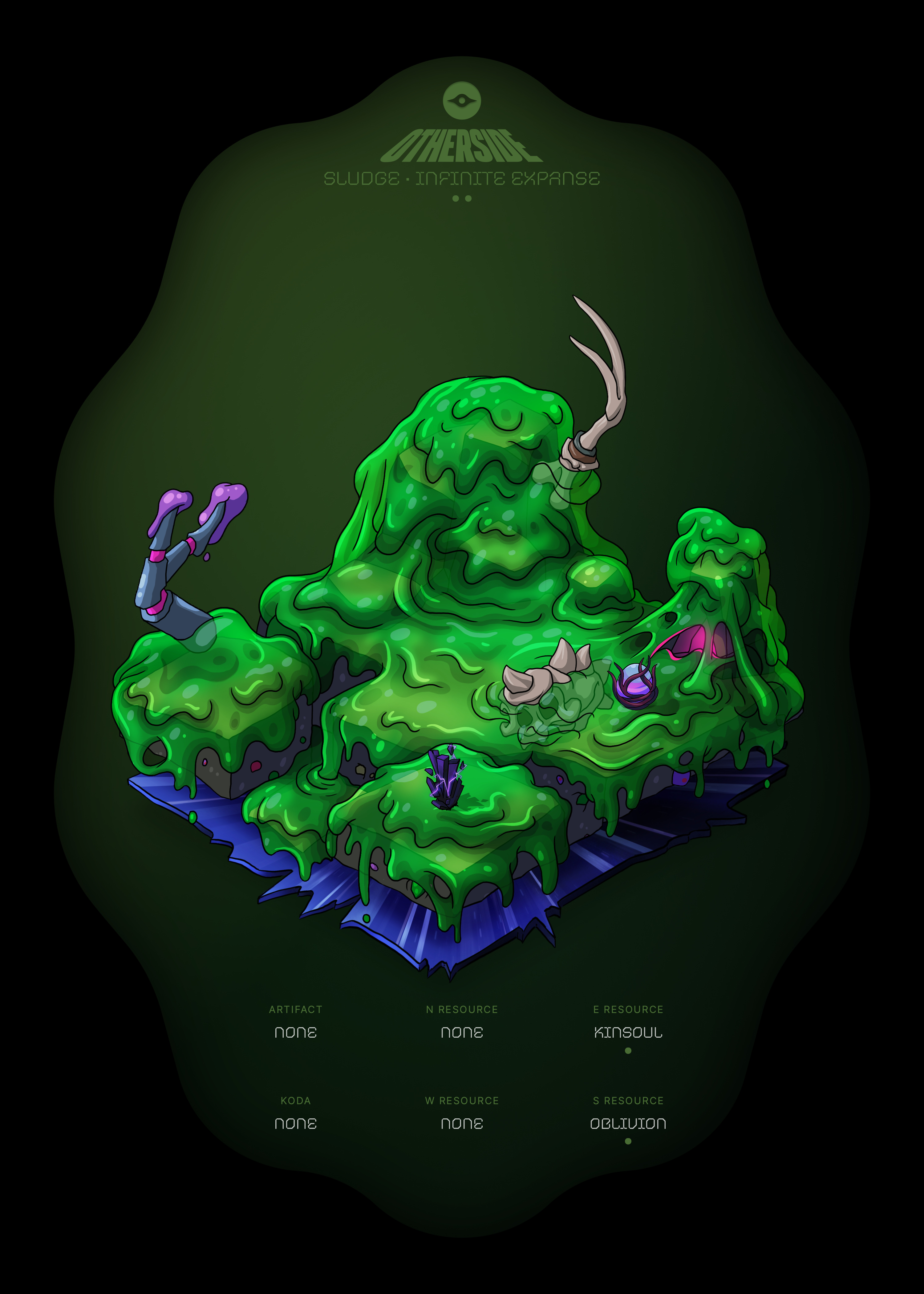 Otherdeed #44756 — Sludge