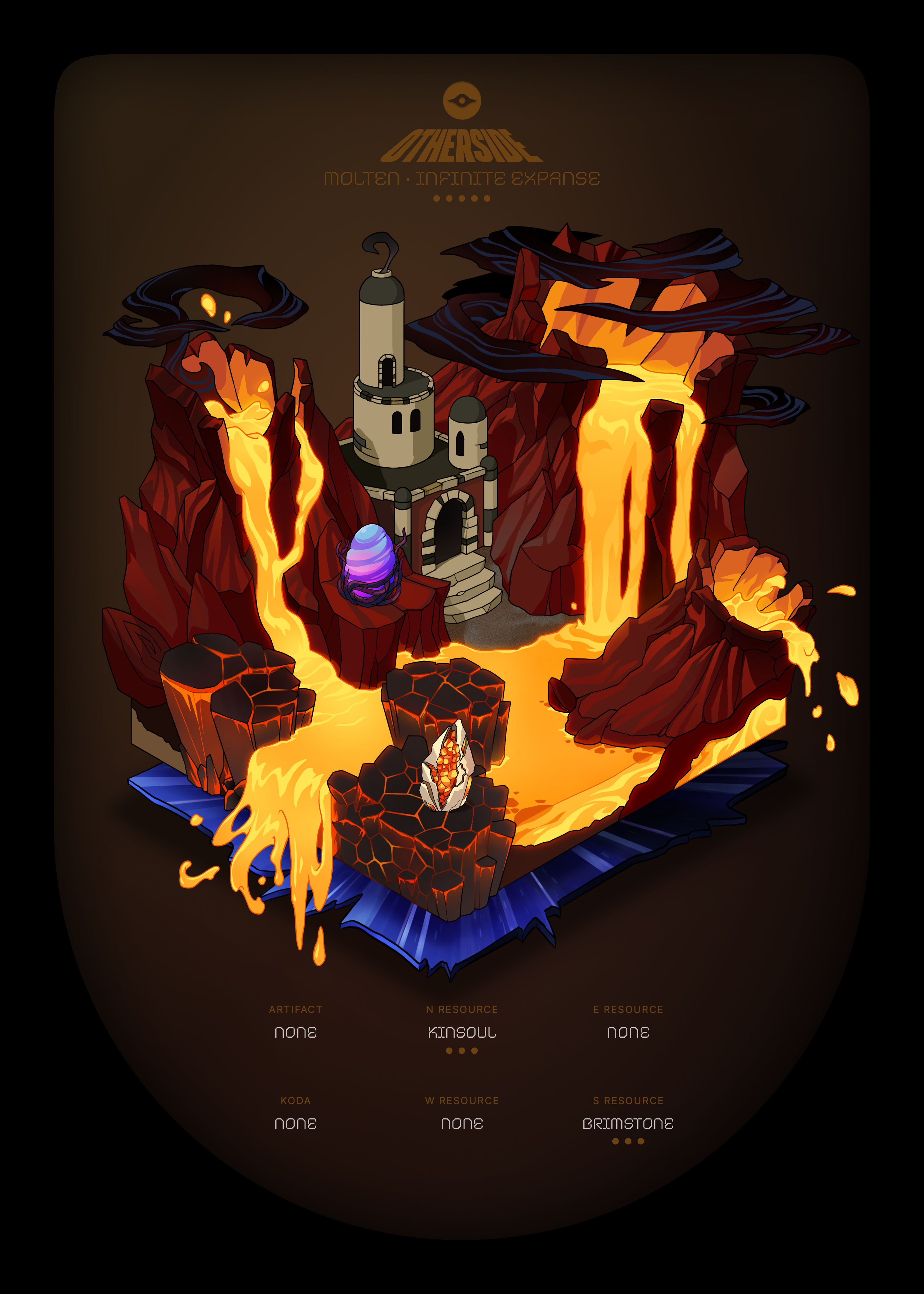 Otherdeed #45602 — Molten