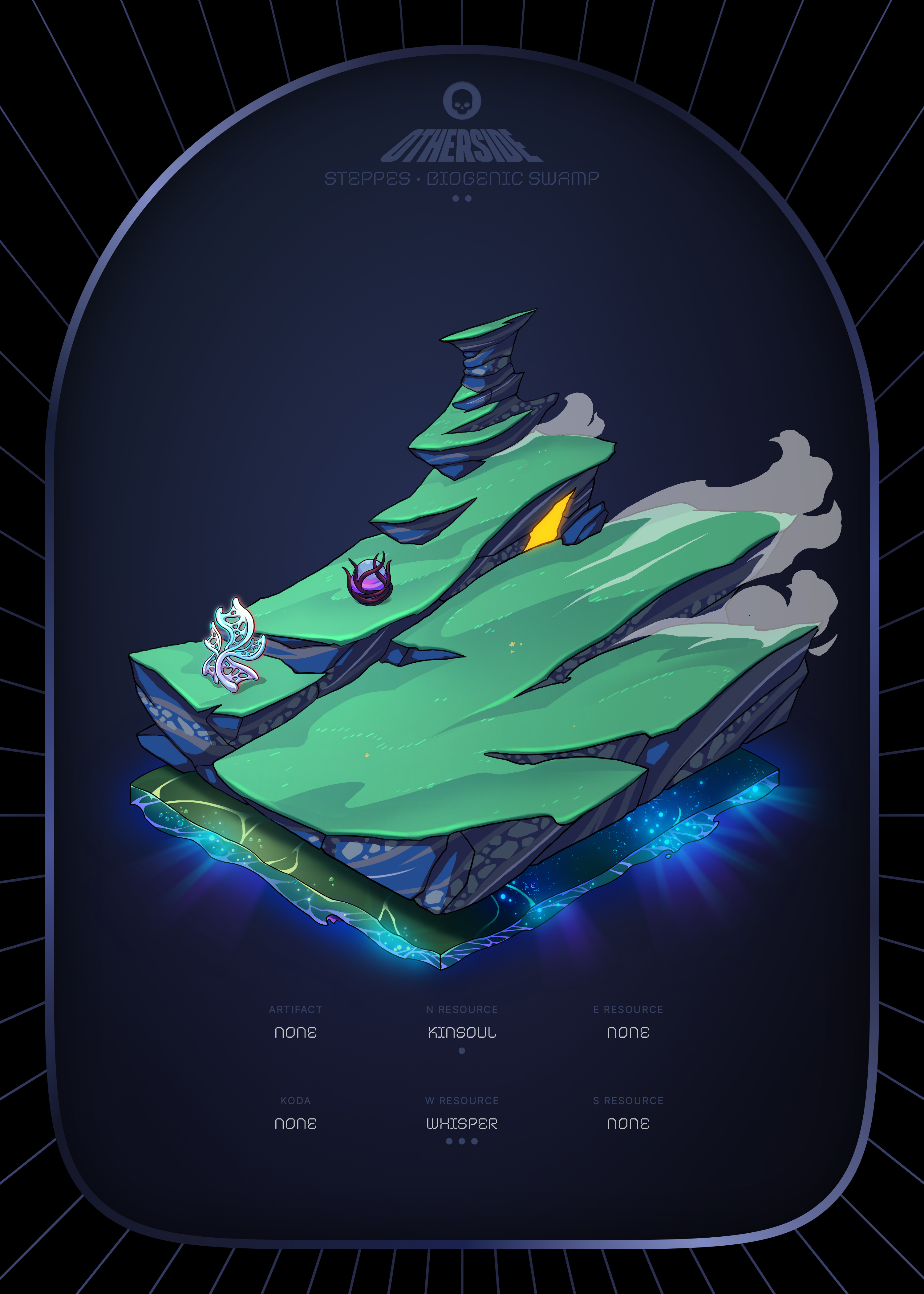 Otherdeed #4594 — Steppes