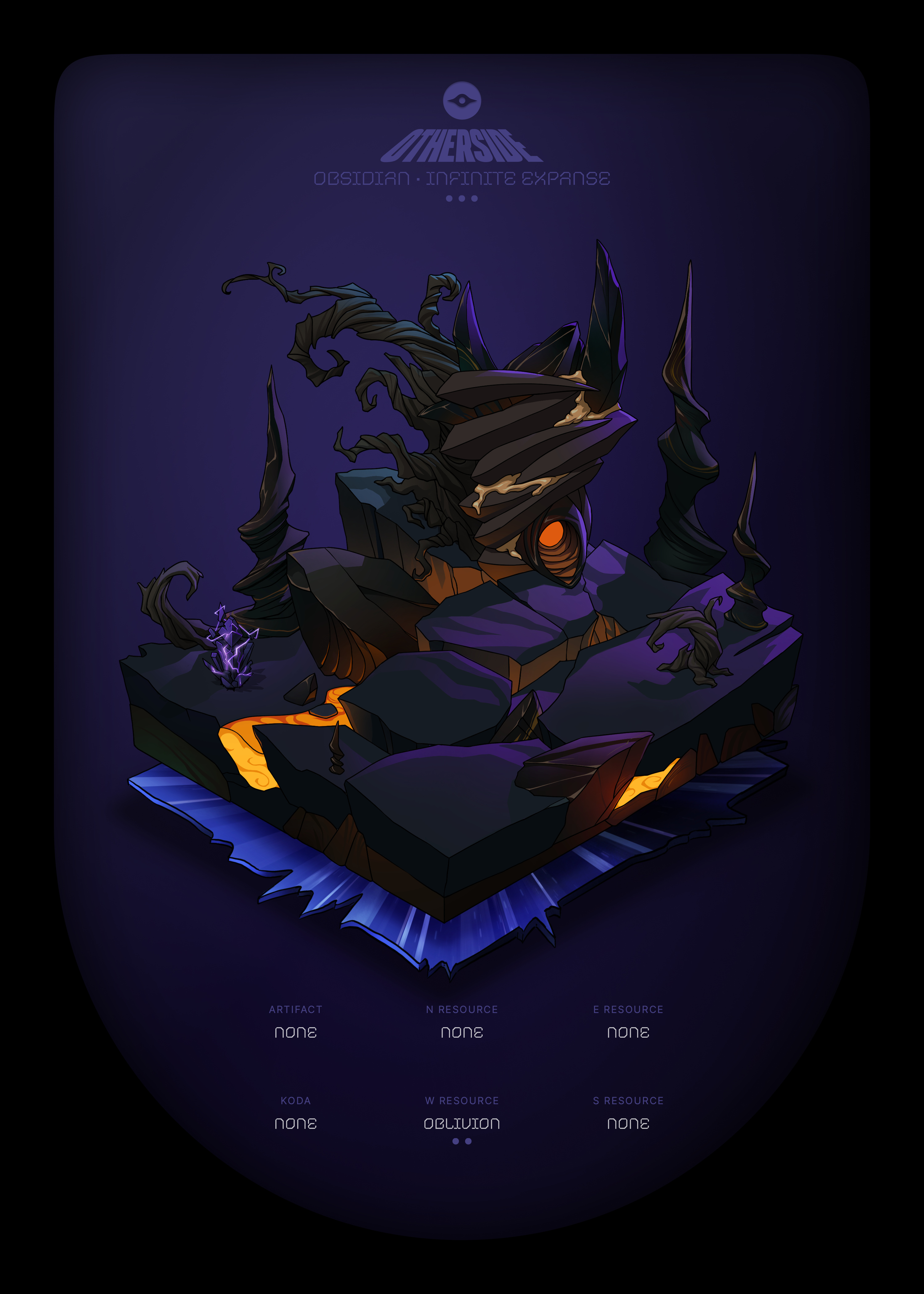 Otherdeed #47876 — Obsidian