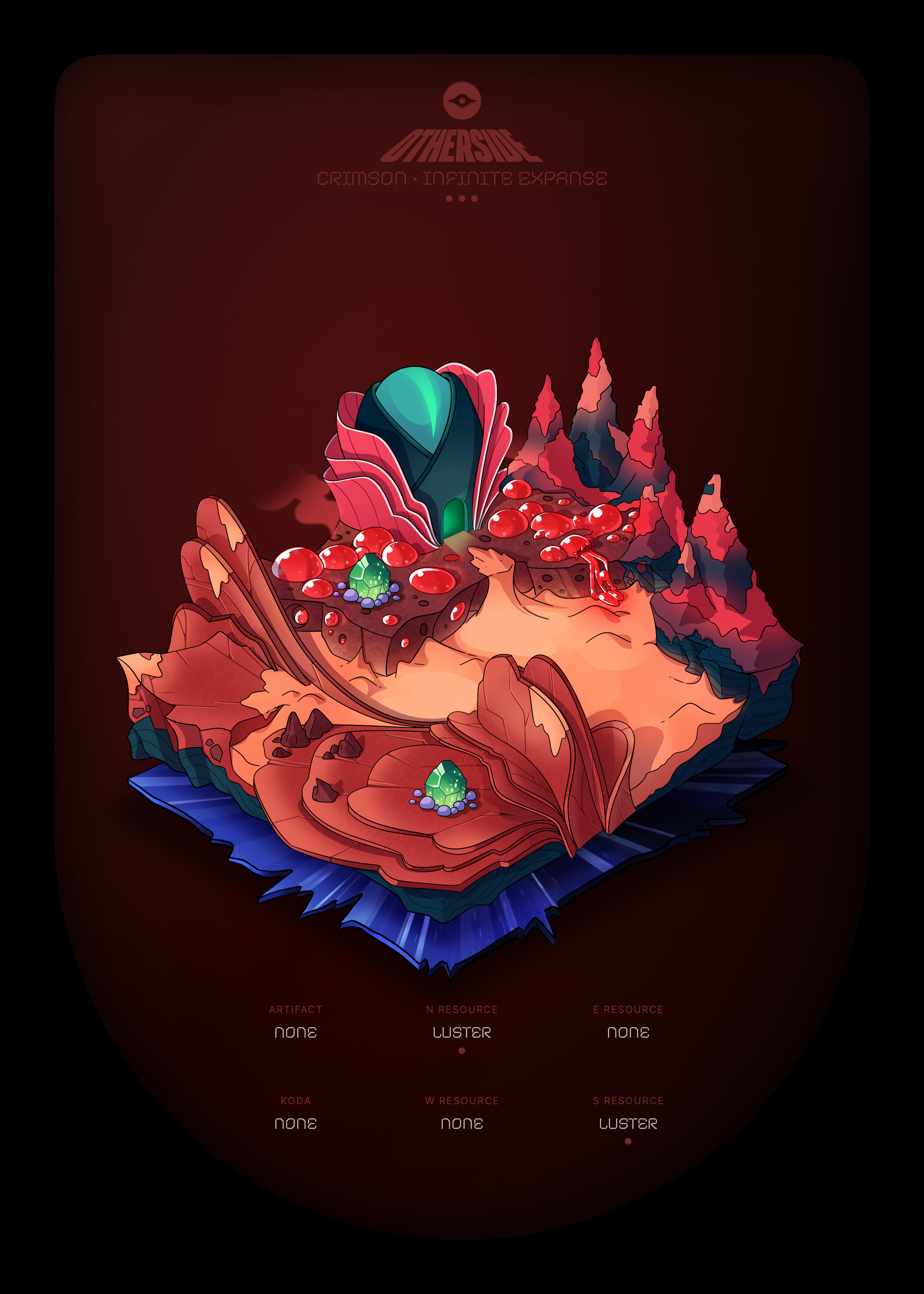 Otherdeed #49508 — Crimson