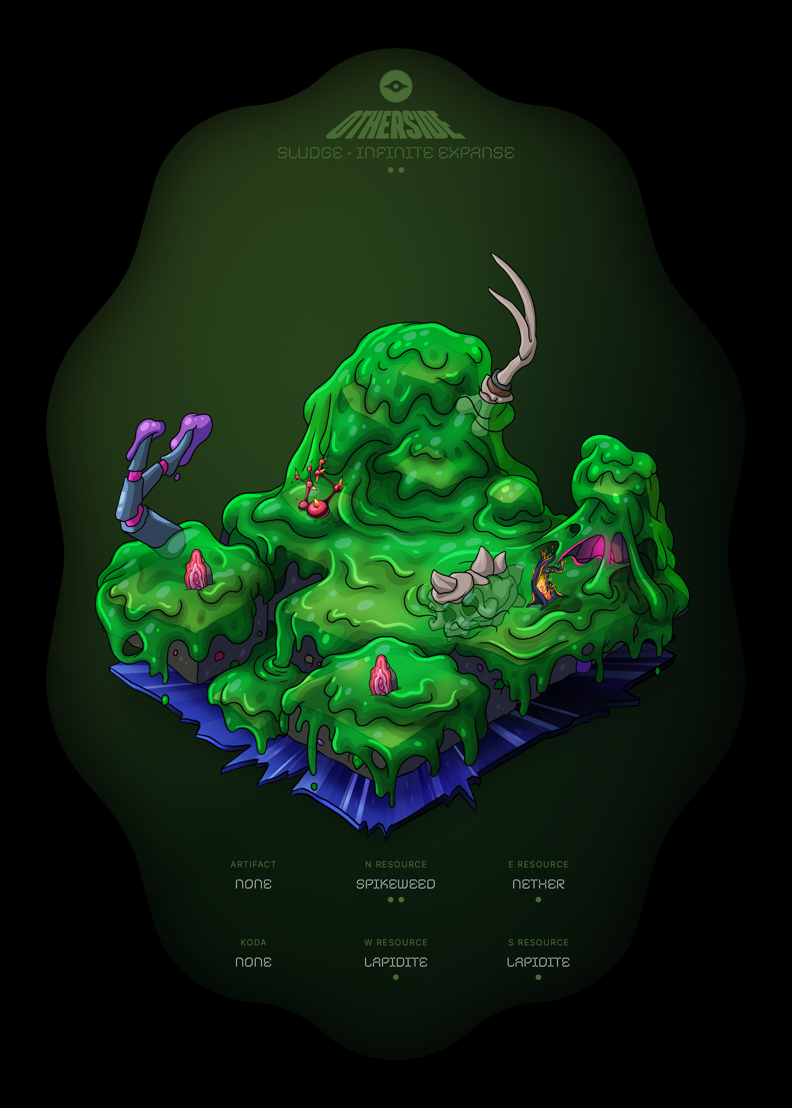 Otherdeed #50252 — Sludge