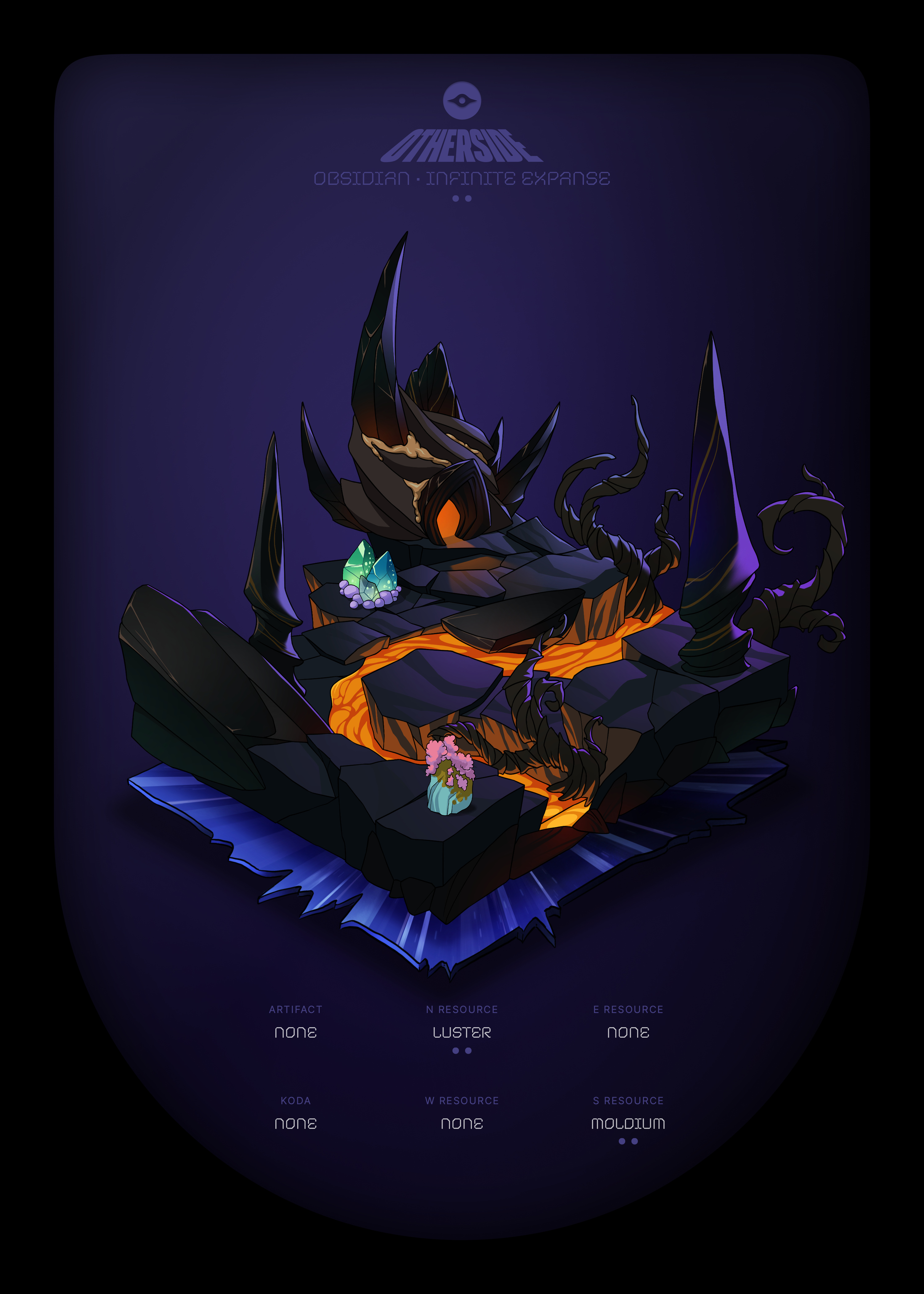 Otherdeed #50490 — Obsidian