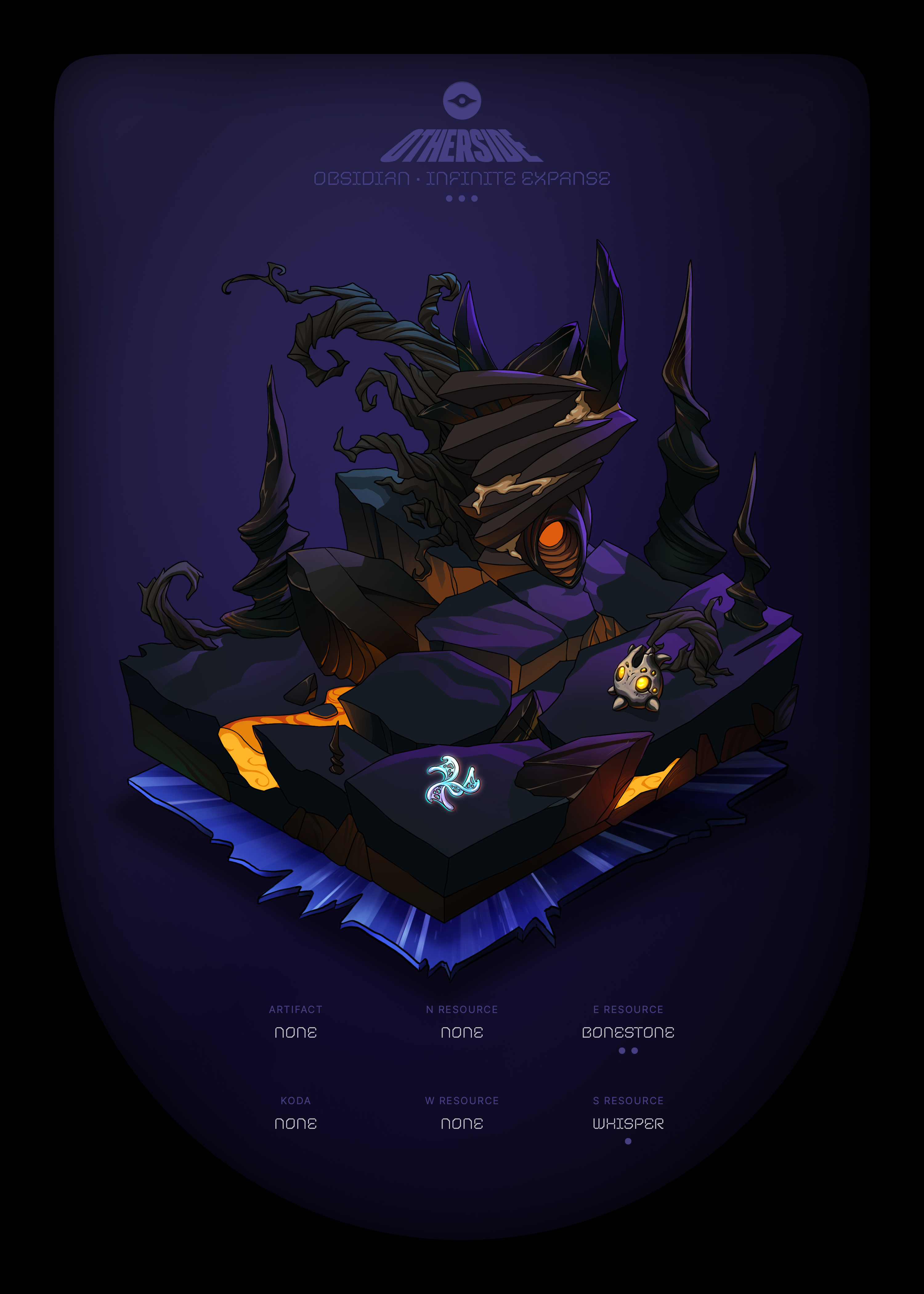Otherdeed #50494 — Obsidian