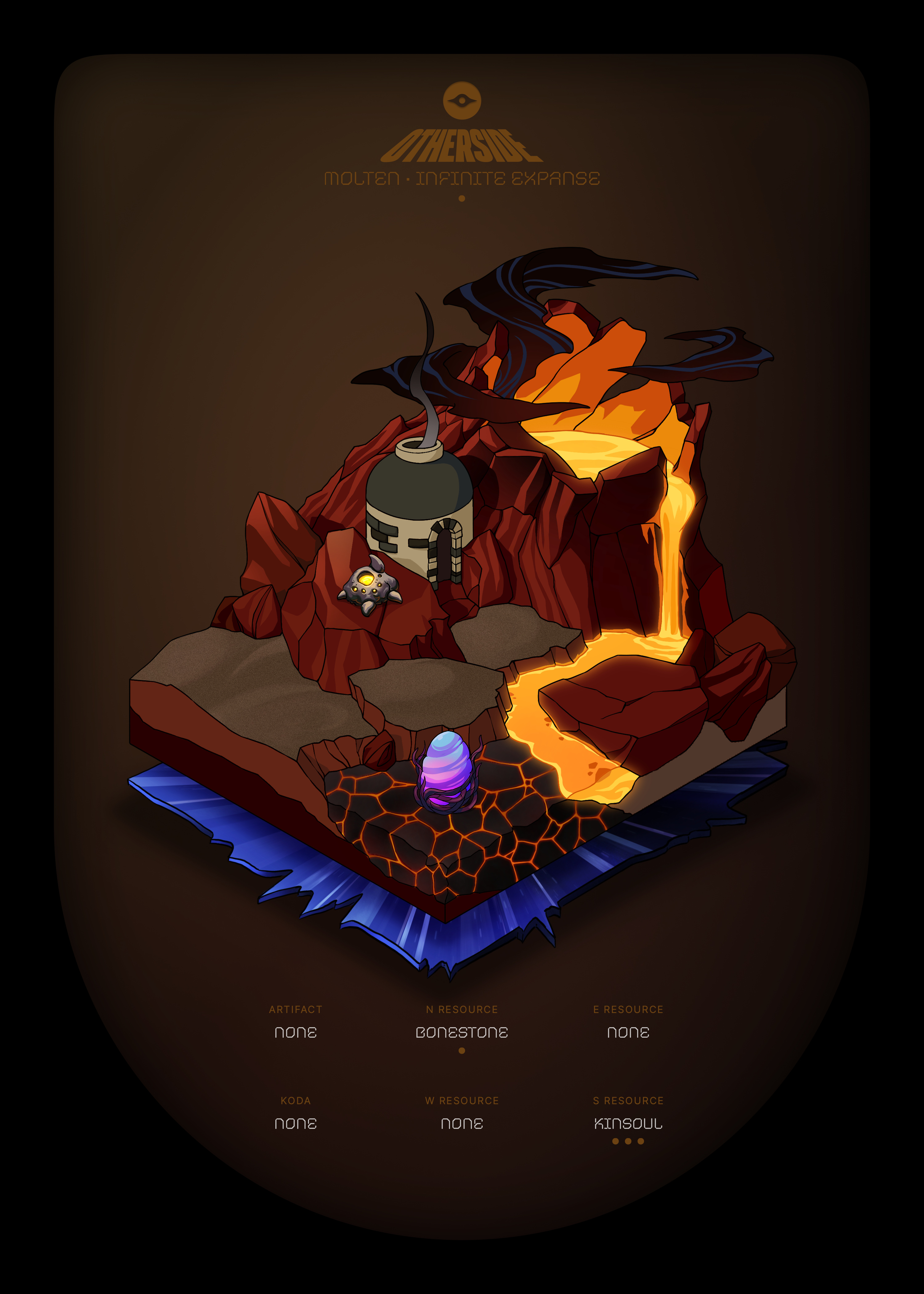 Otherdeed #52220 — Molten