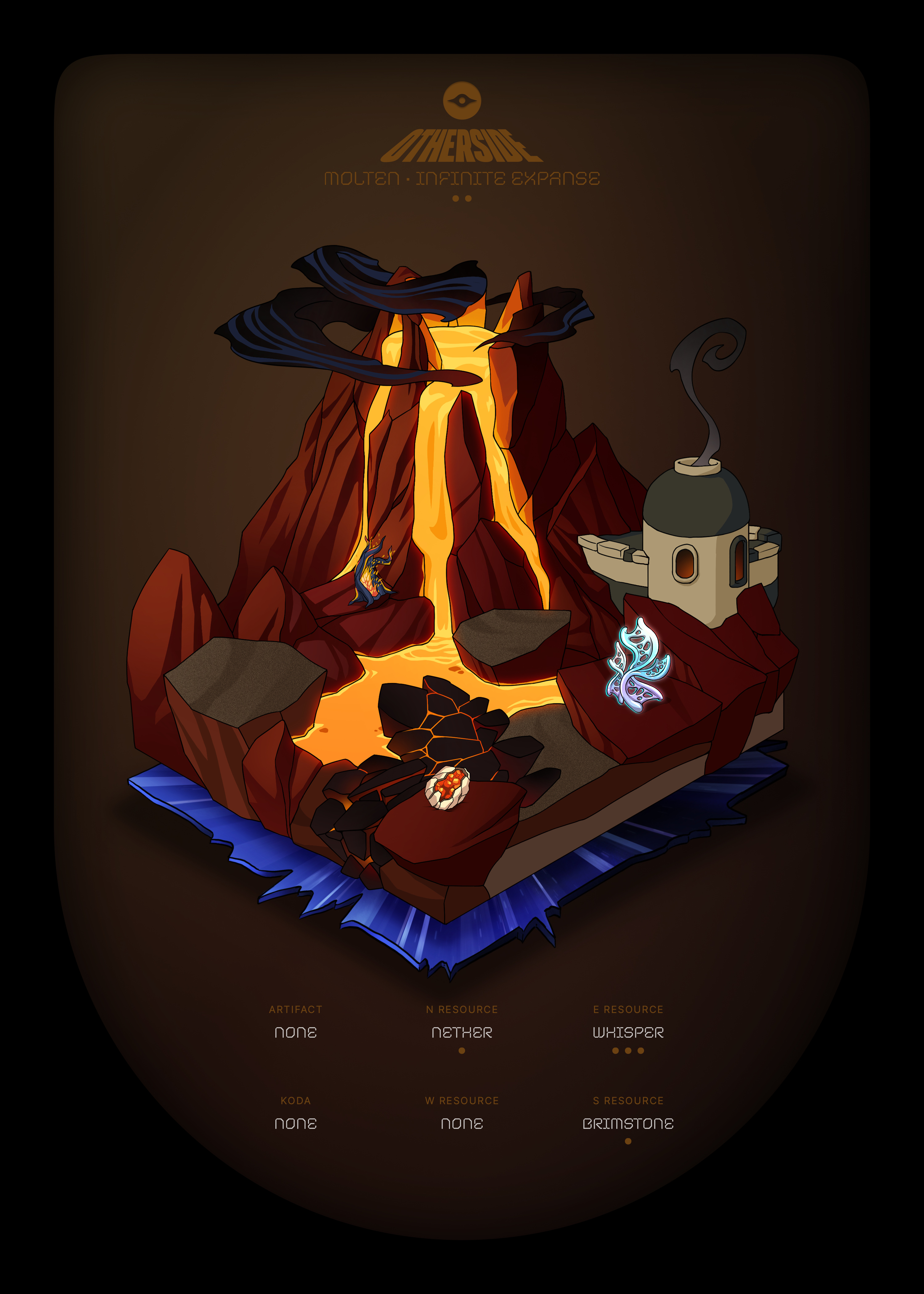 Otherdeed #53626 — Molten