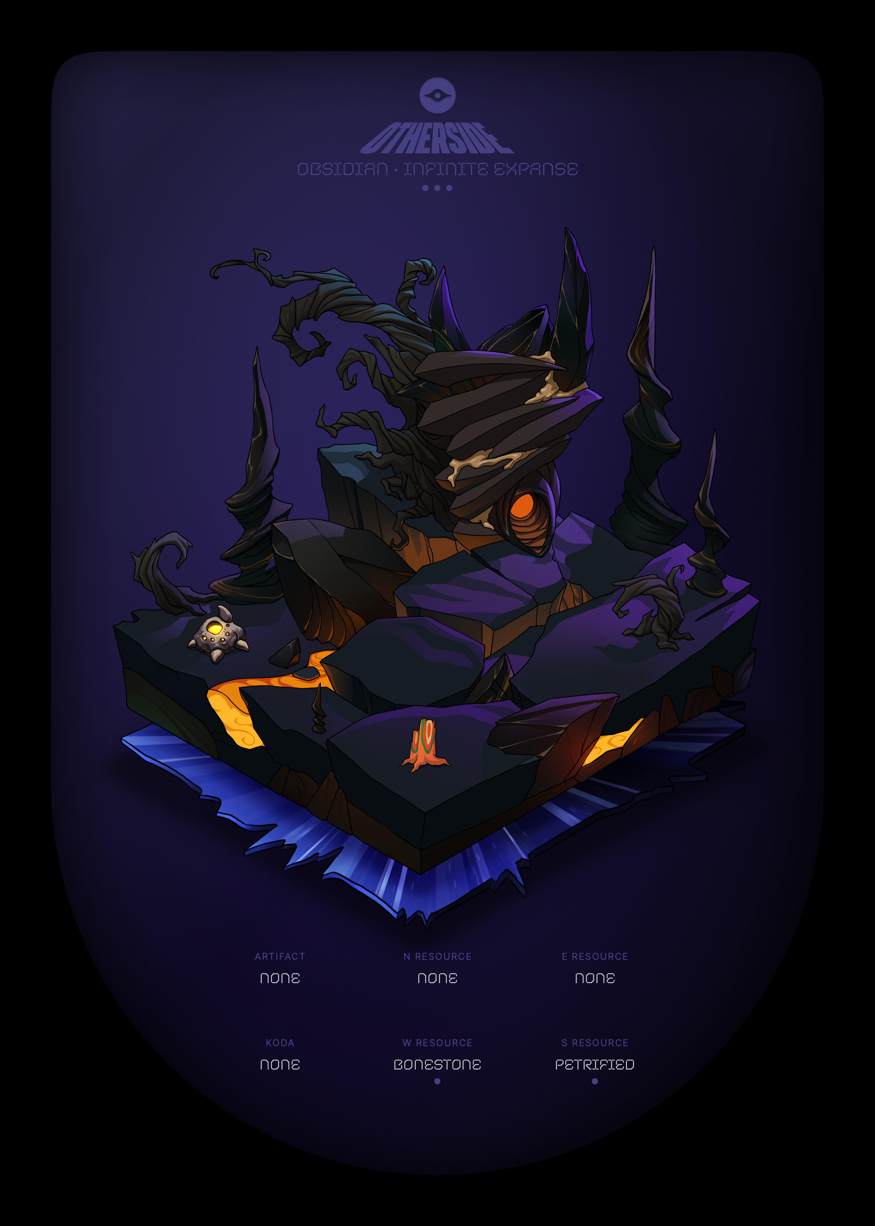 Otherdeed #55848 — Obsidian