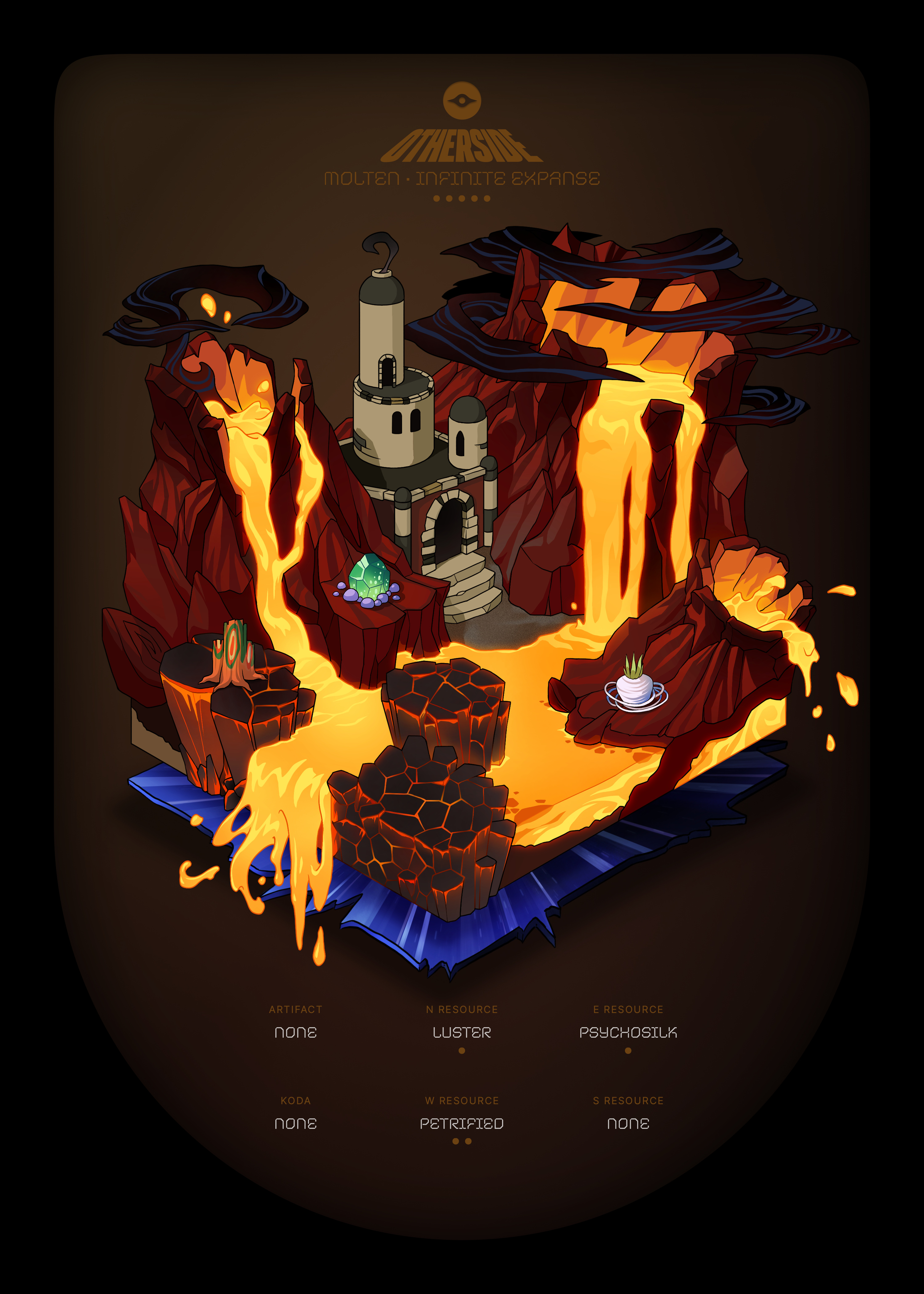 Otherdeed #60670 — Molten