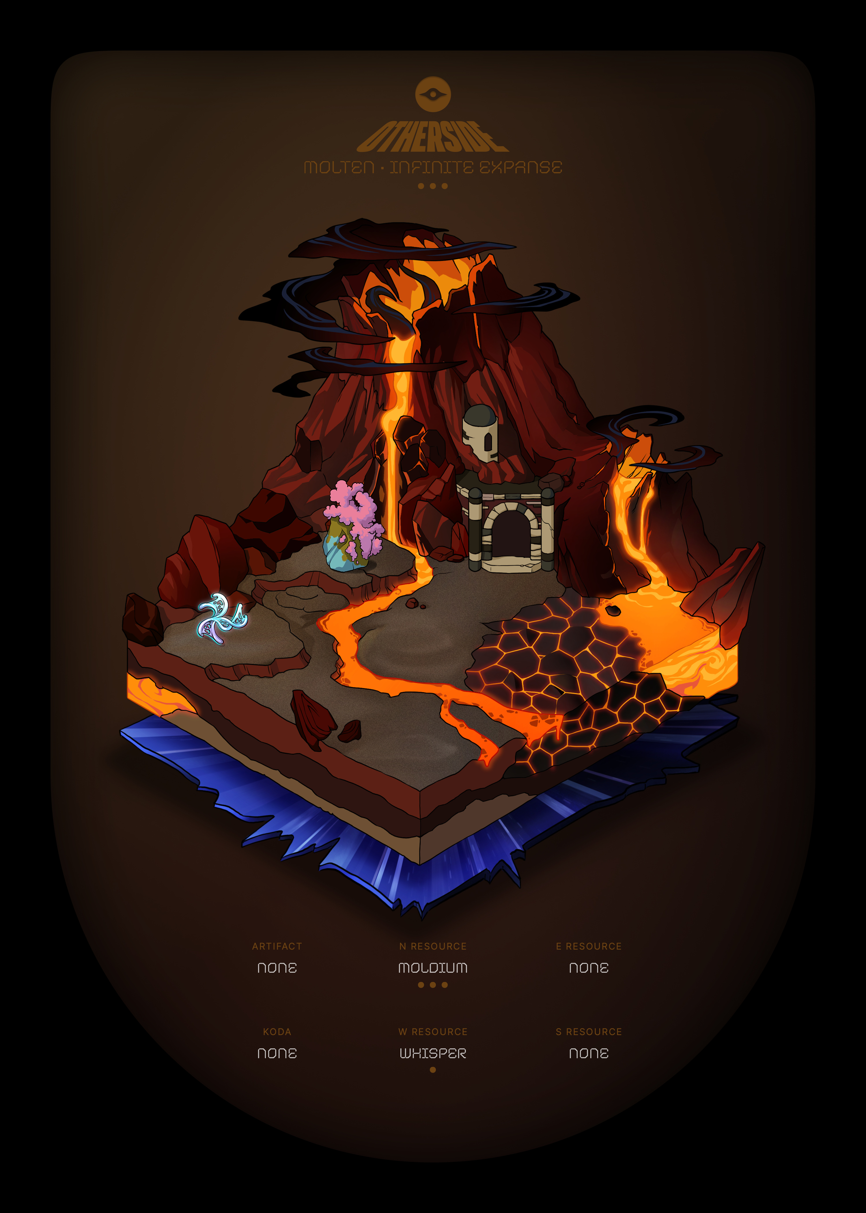 Otherdeed #61077 — Molten