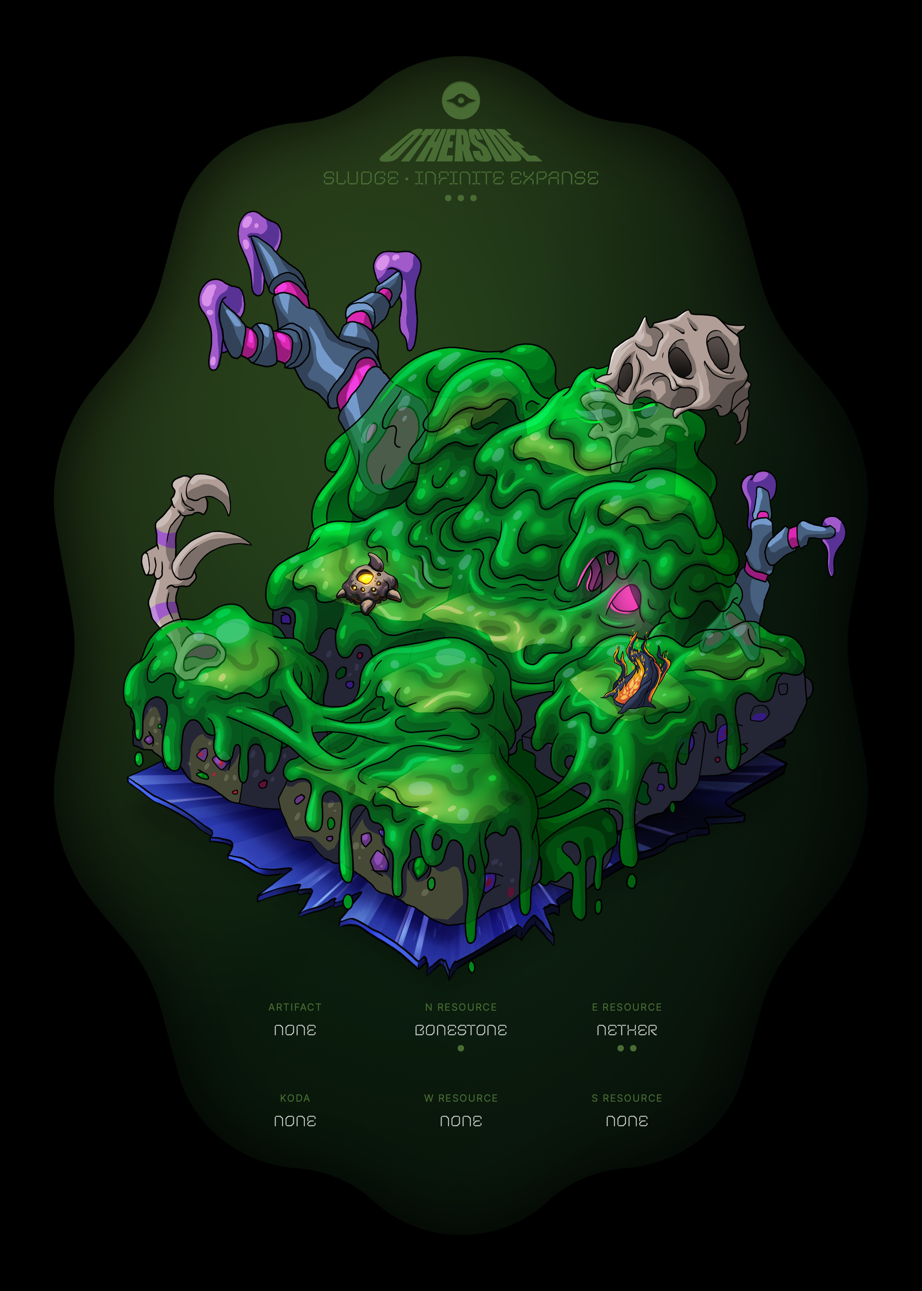 Otherdeed #61270 — Sludge