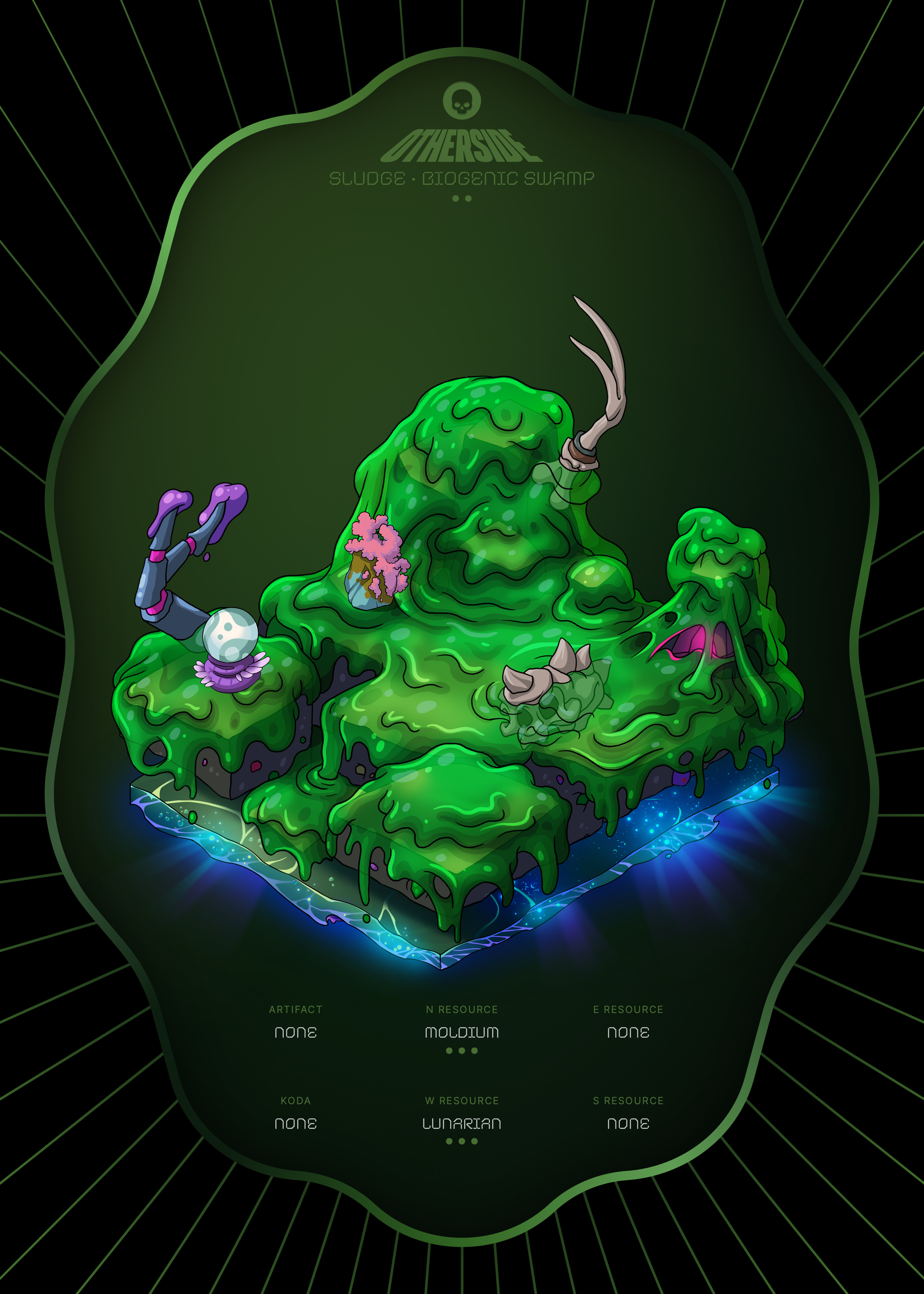 Otherdeed #6147 — Sludge