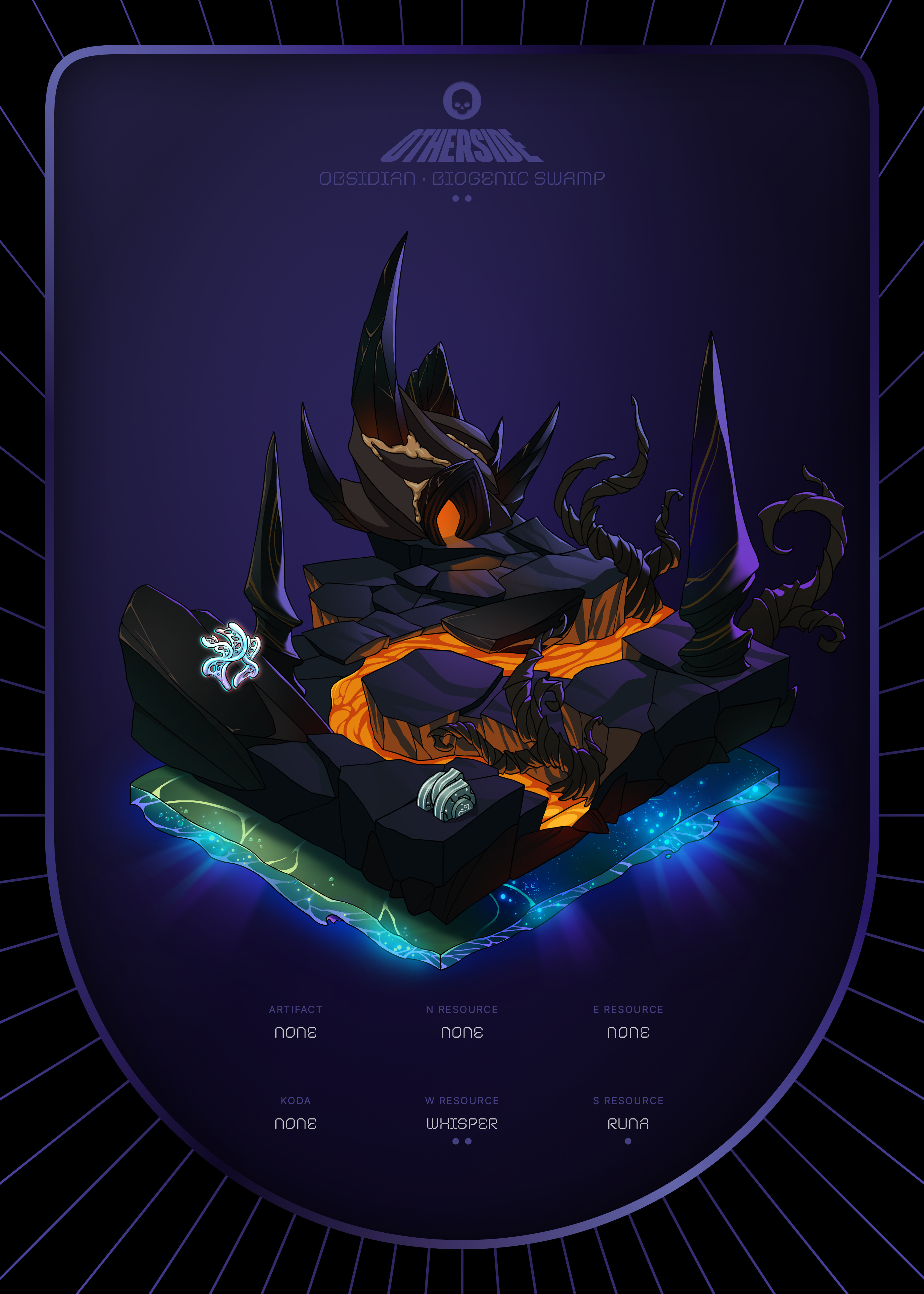 Otherdeed #6275 — Obsidian
