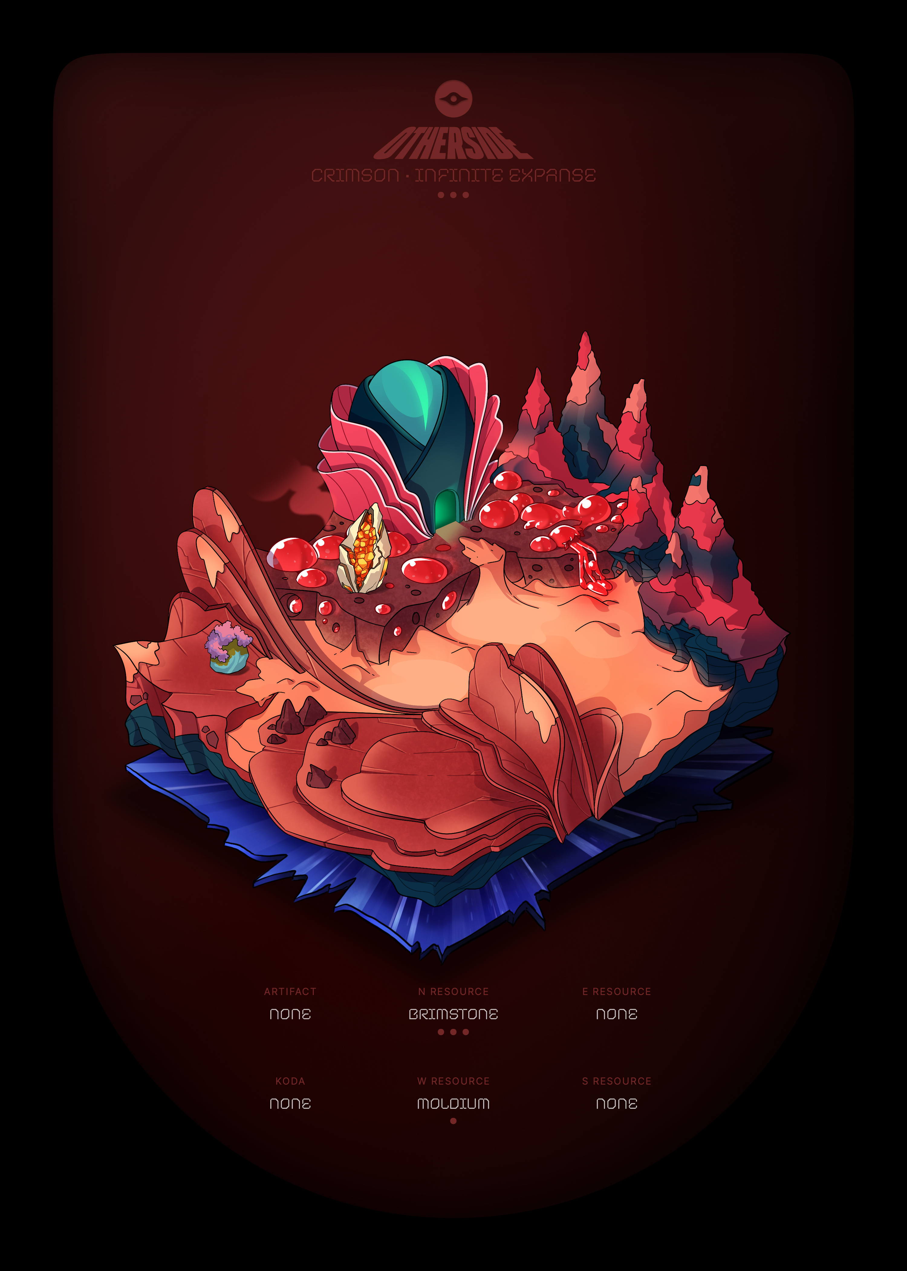 Otherdeed #63886 — Crimson