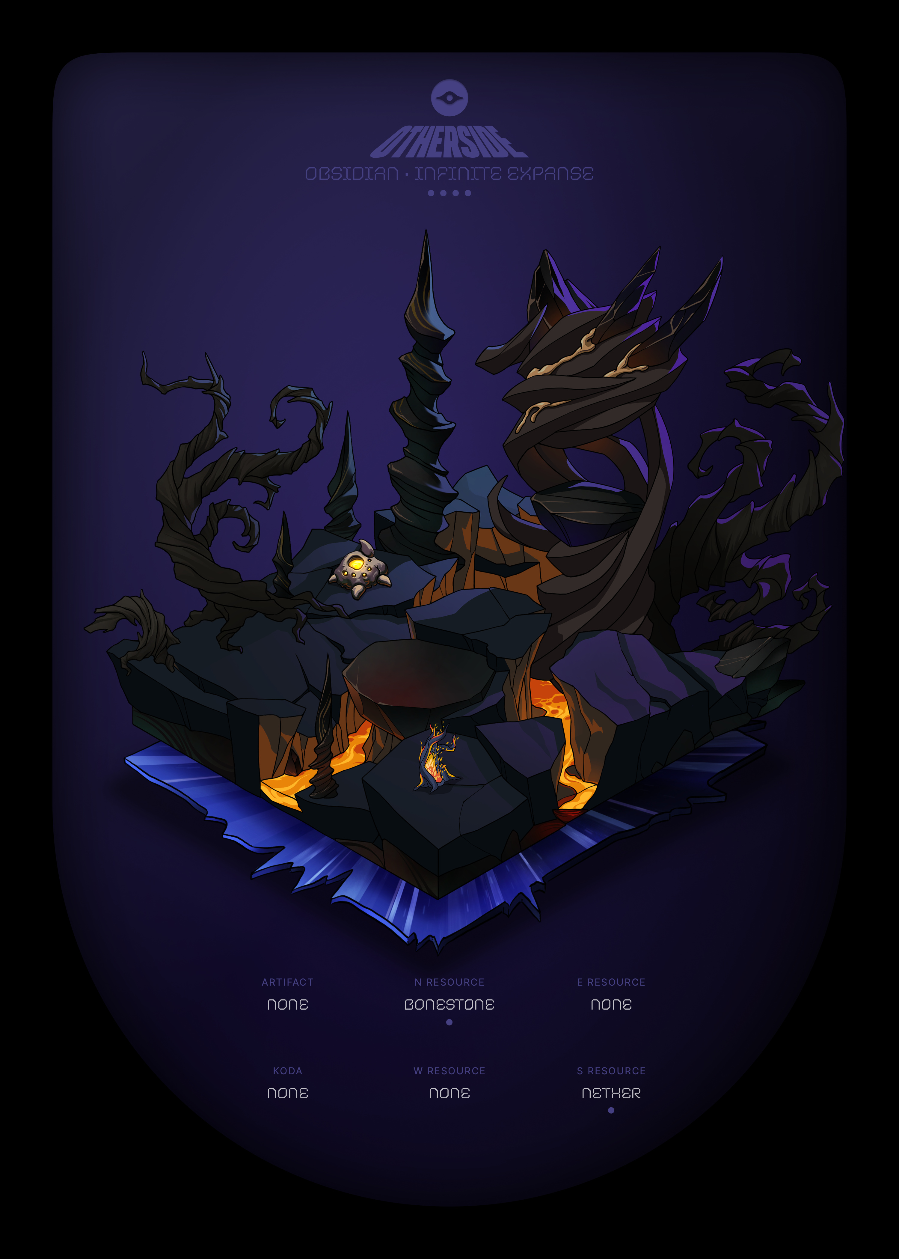 Otherdeed #64285 — Obsidian