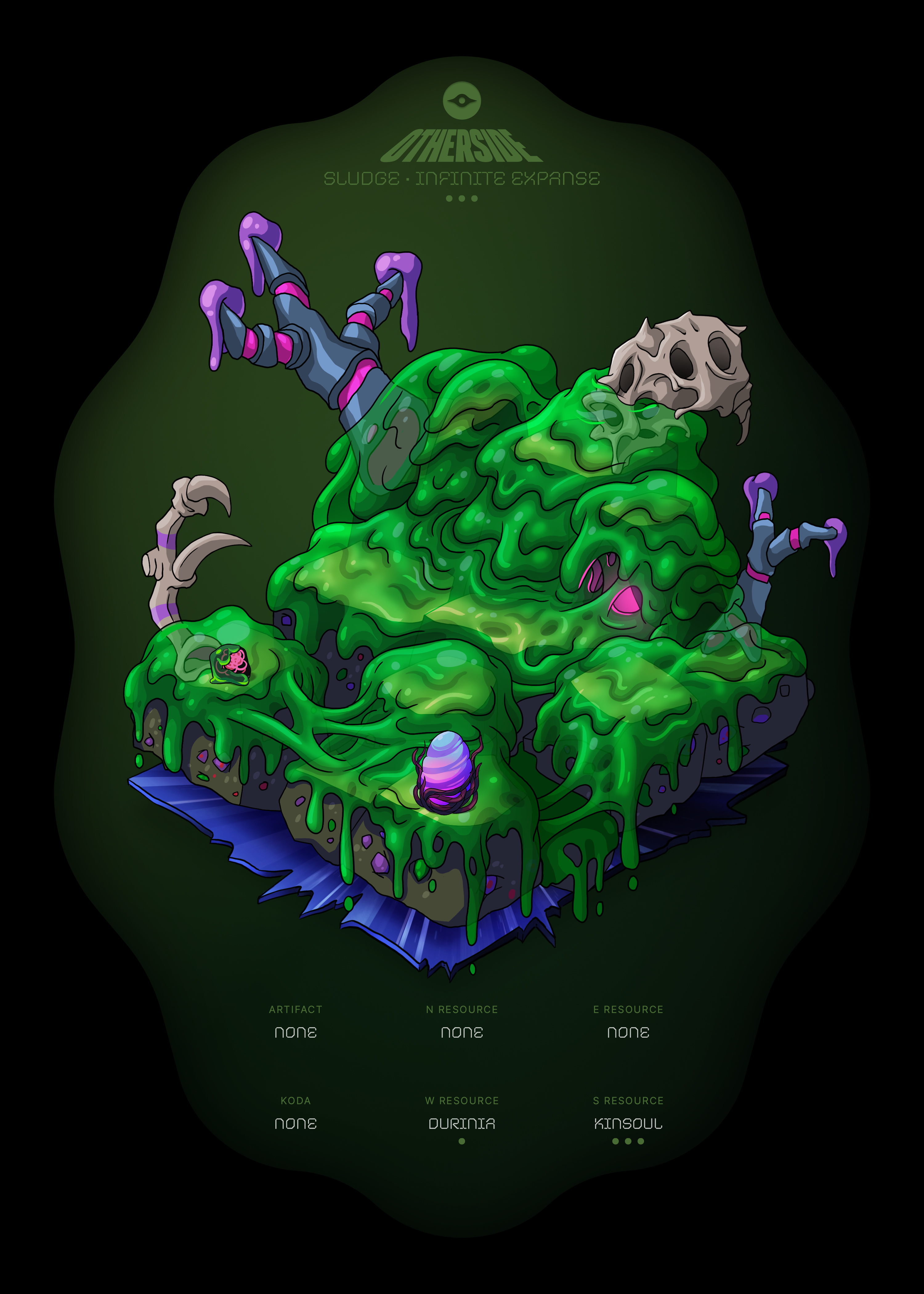 Otherdeed #64665 — Sludge
