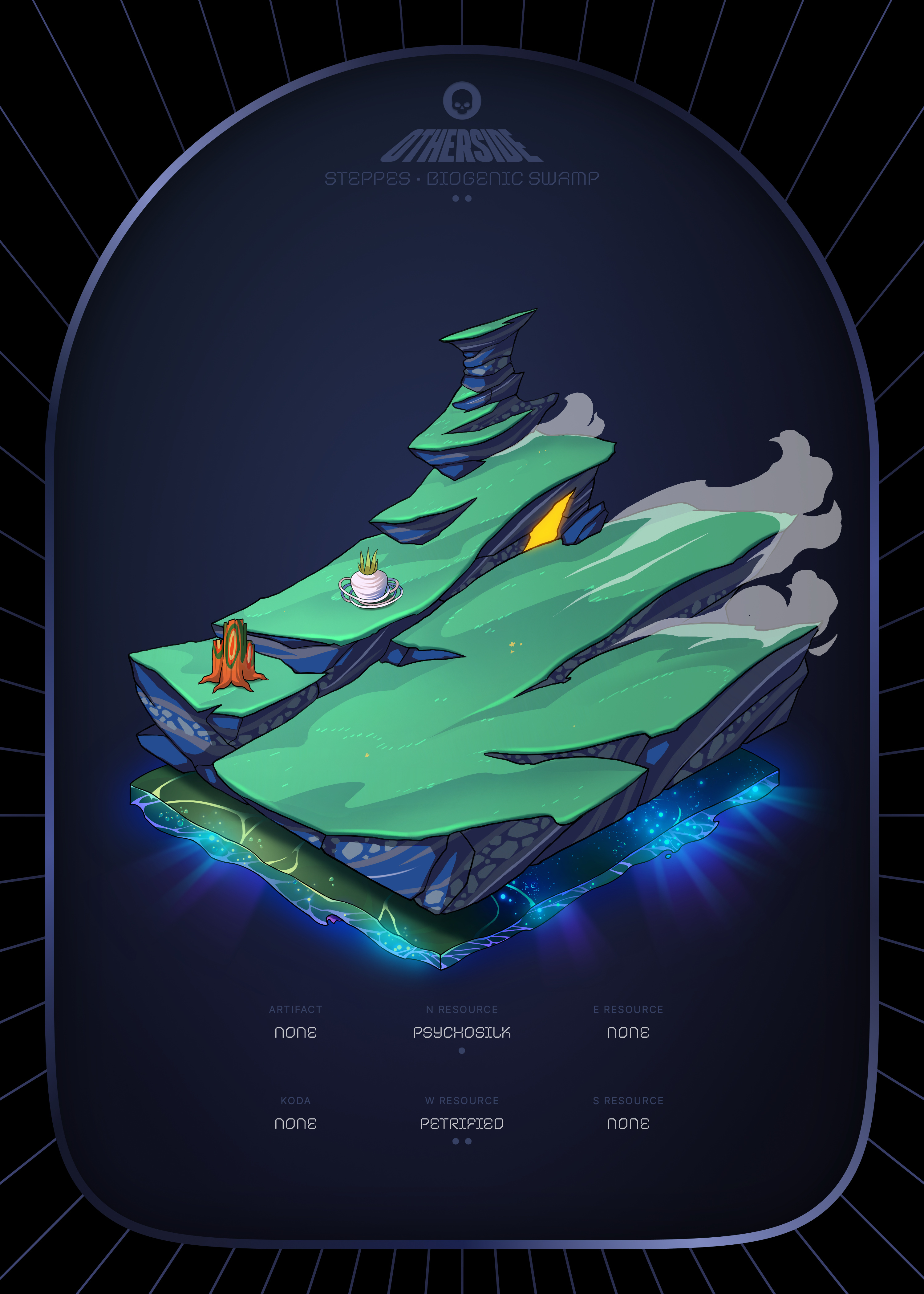 Otherdeed #6712 — Steppes