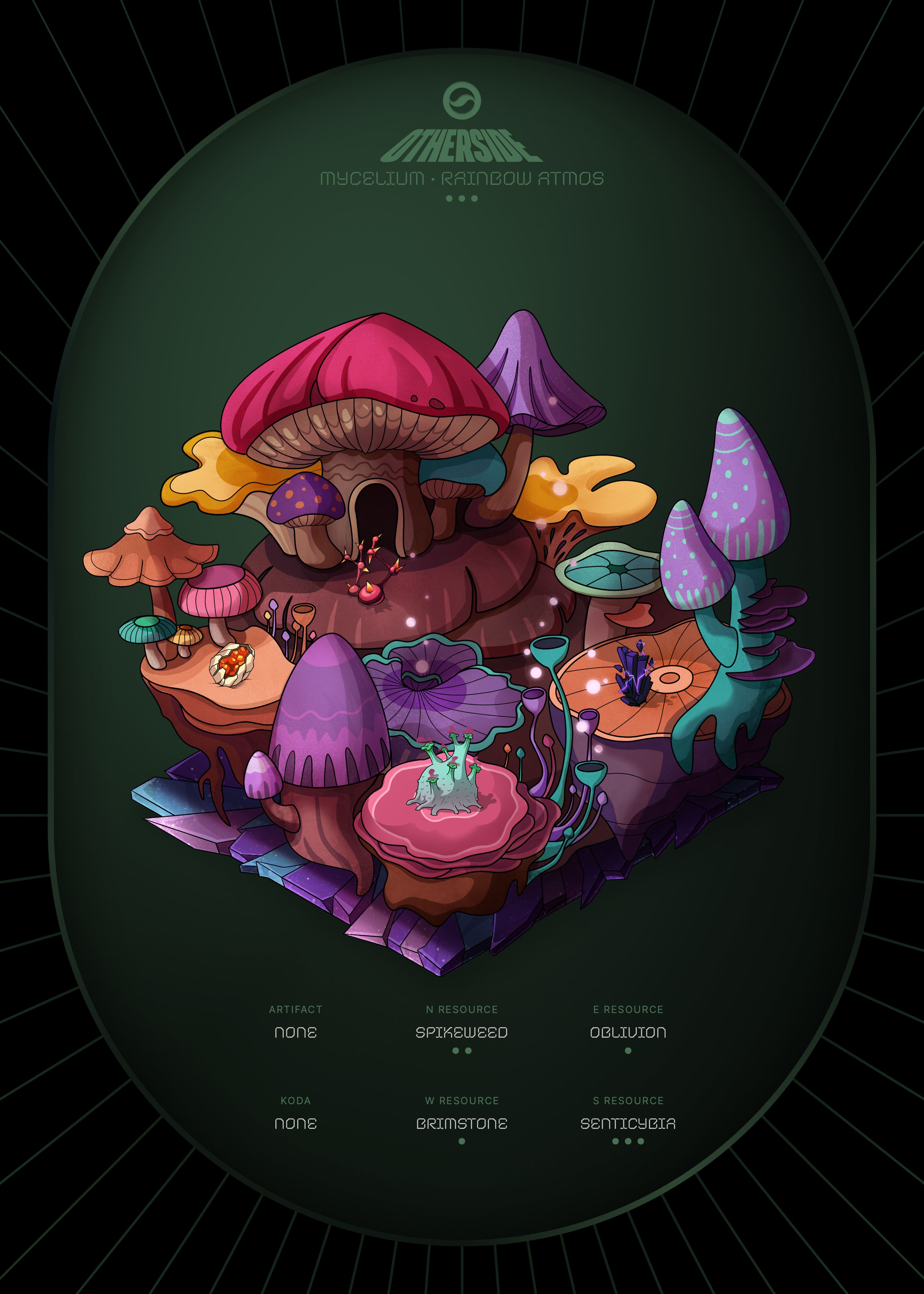 Otherdeed #67675 — Mycelium