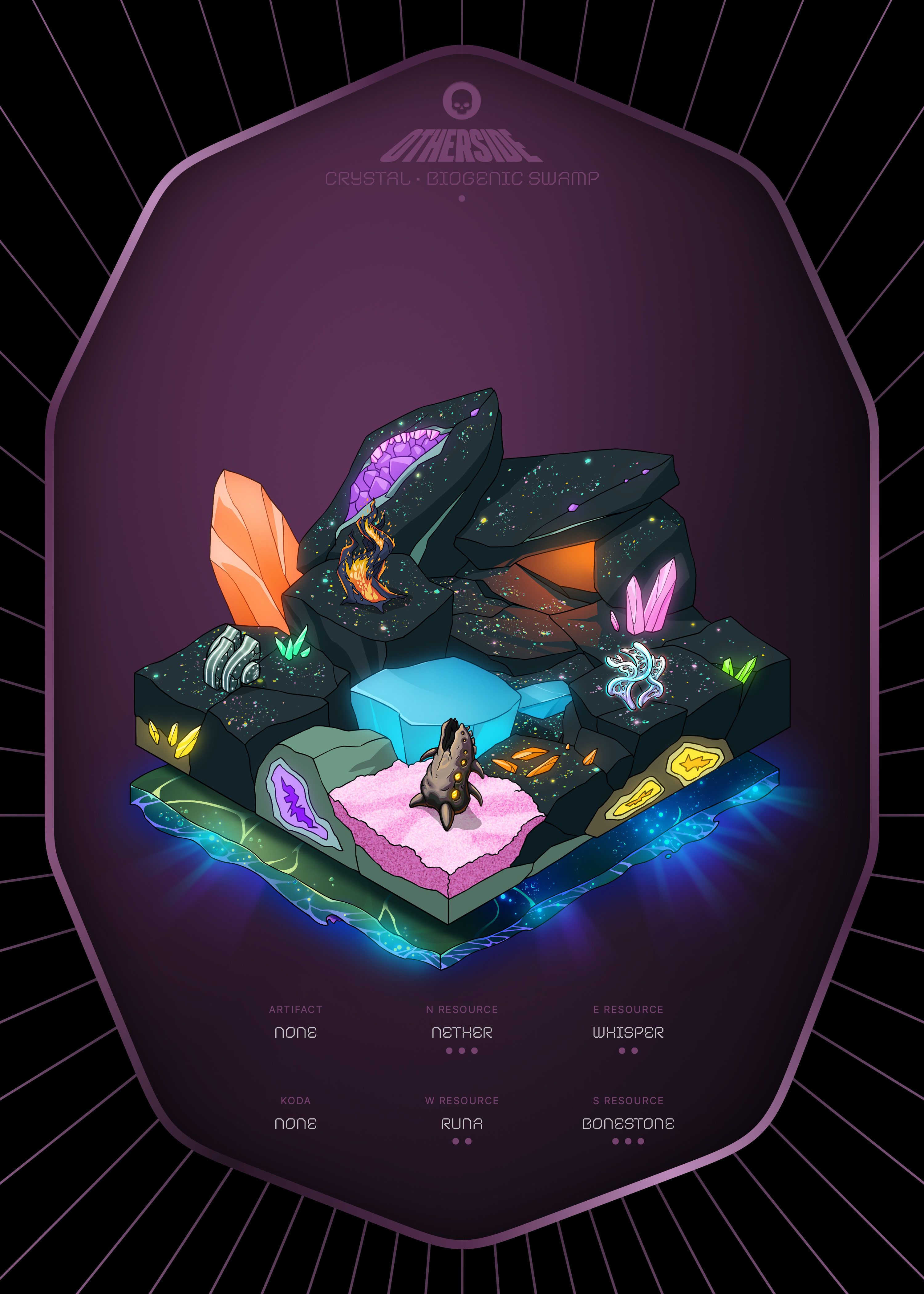Otherdeed #6807 — Crystal