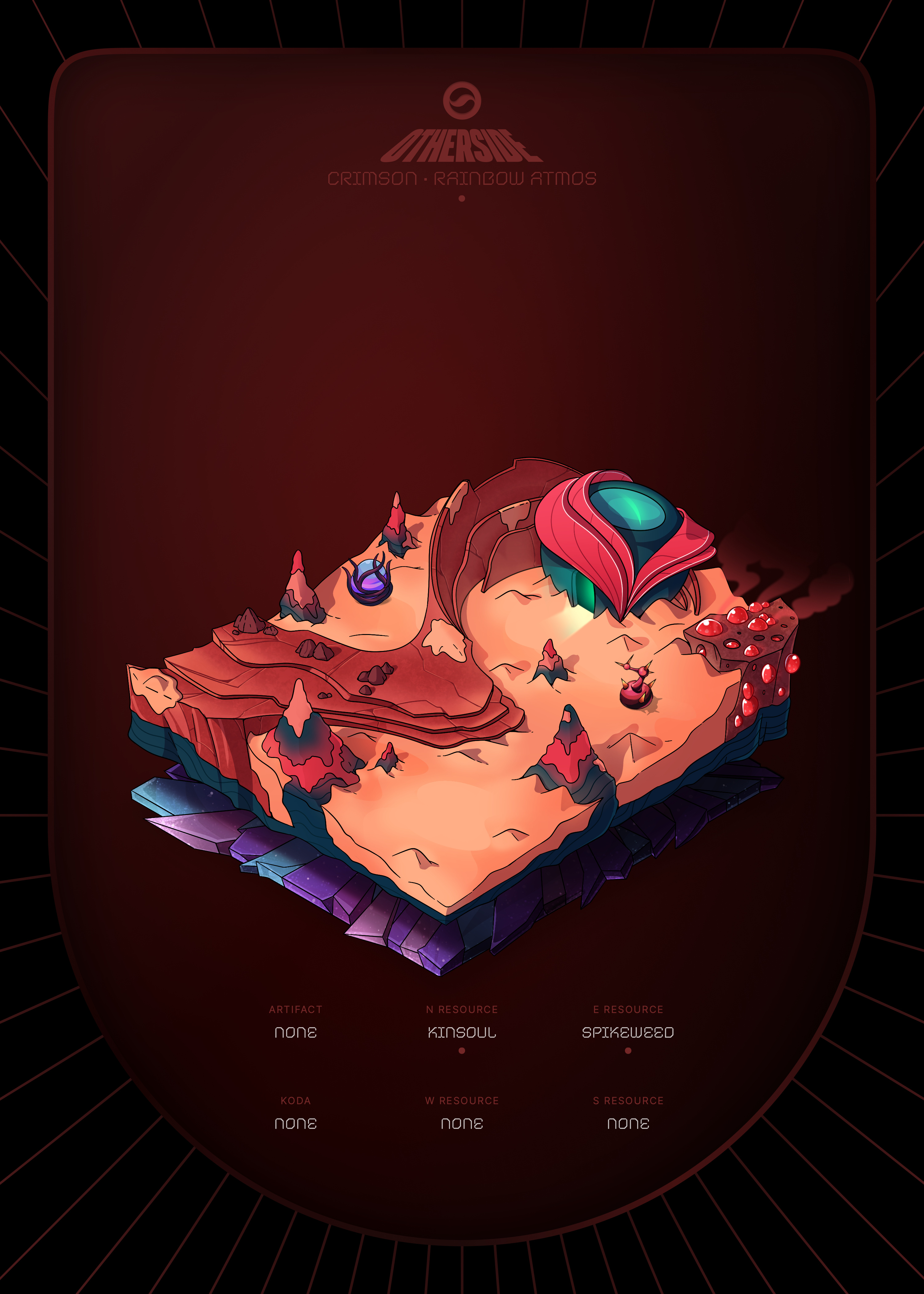 Otherdeed #68611 — Crimson
