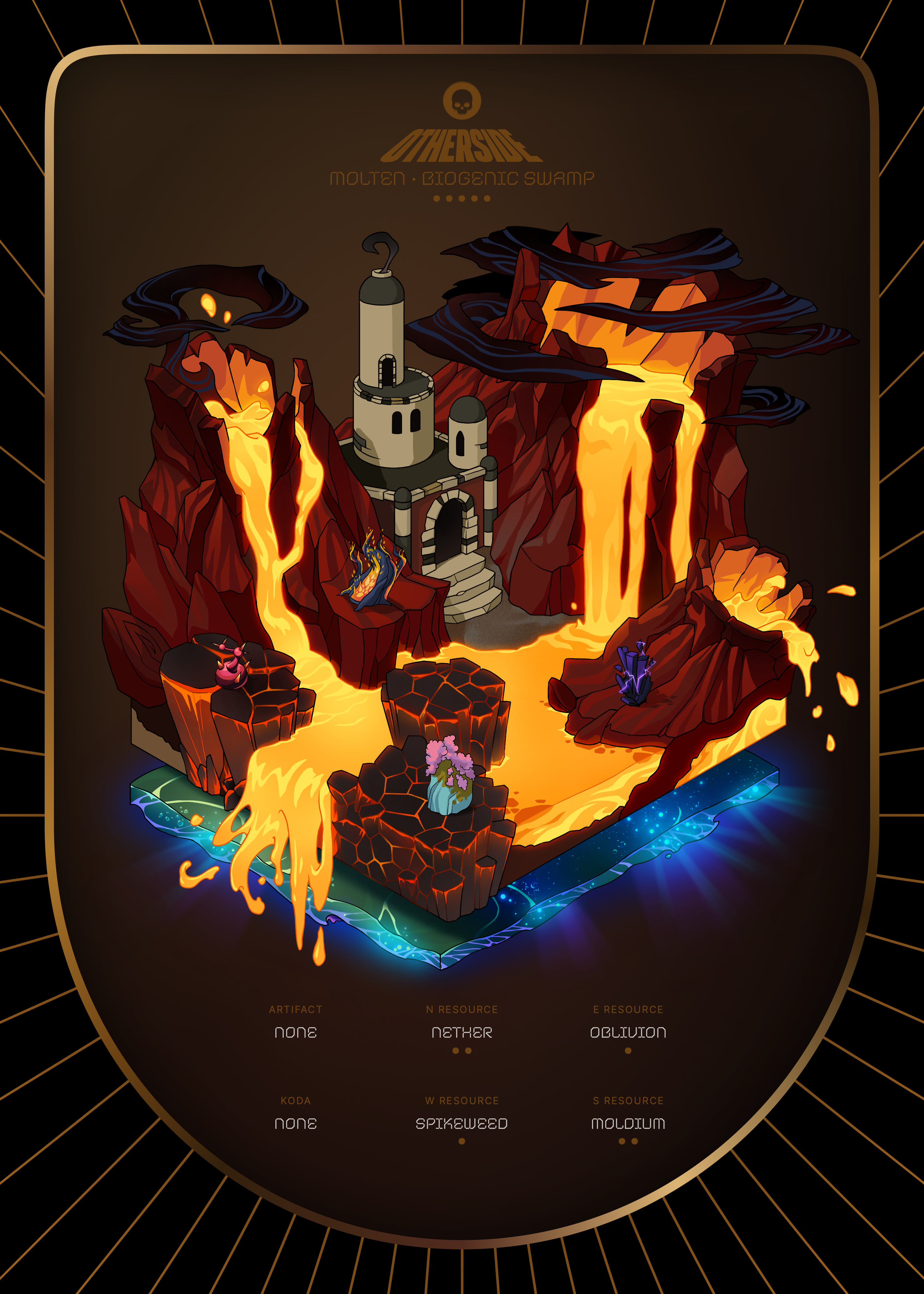 Otherdeed #6879 — Molten