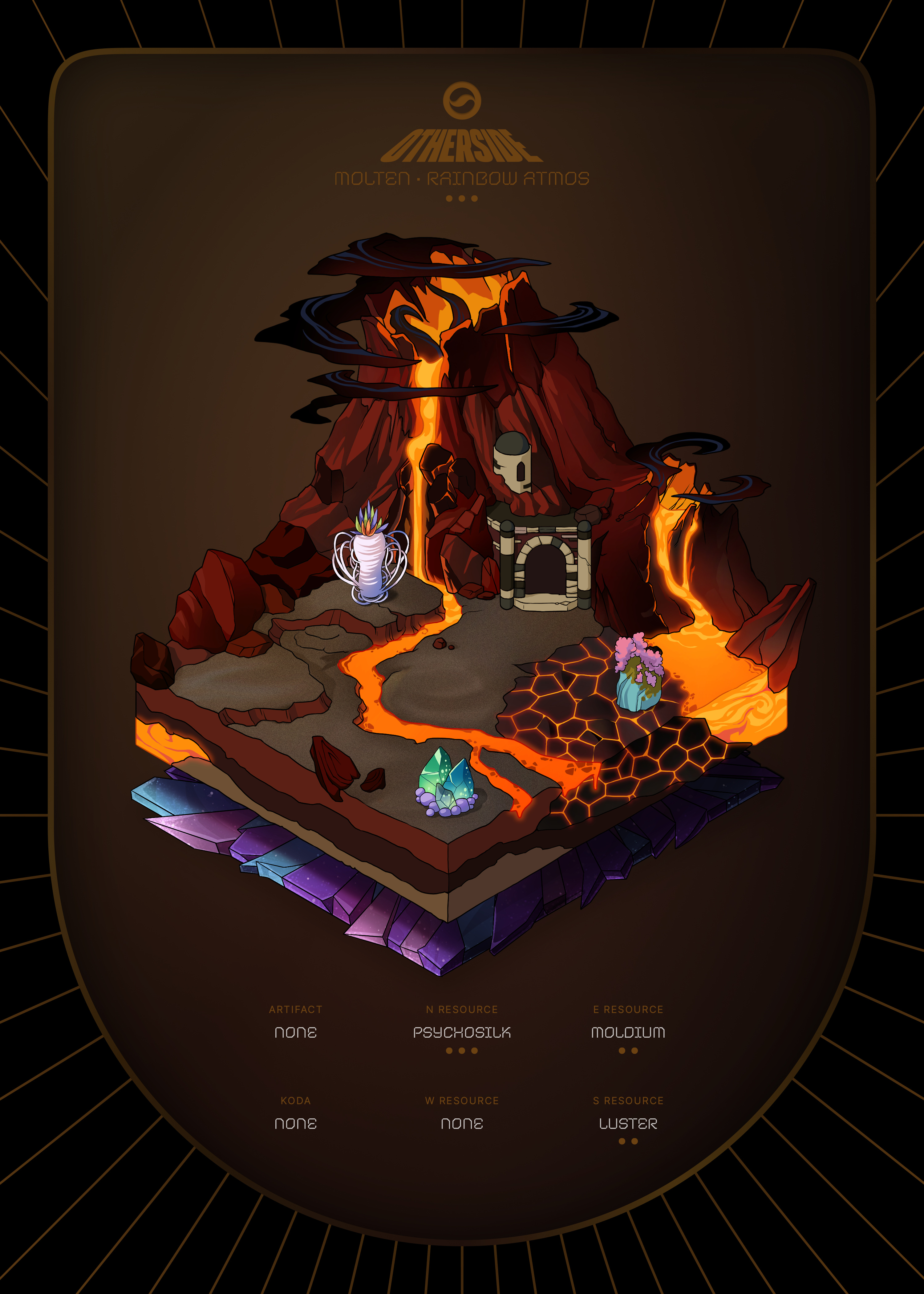 Otherdeed #69114 — Molten