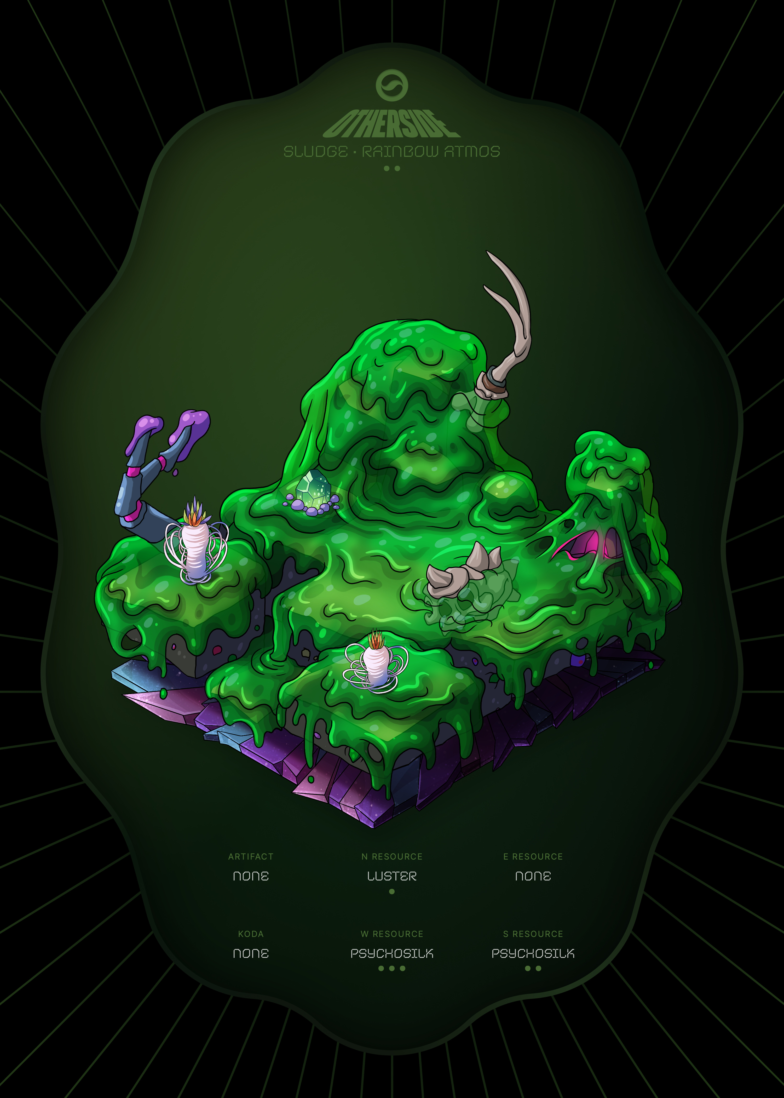 Otherdeed #69338 — Sludge