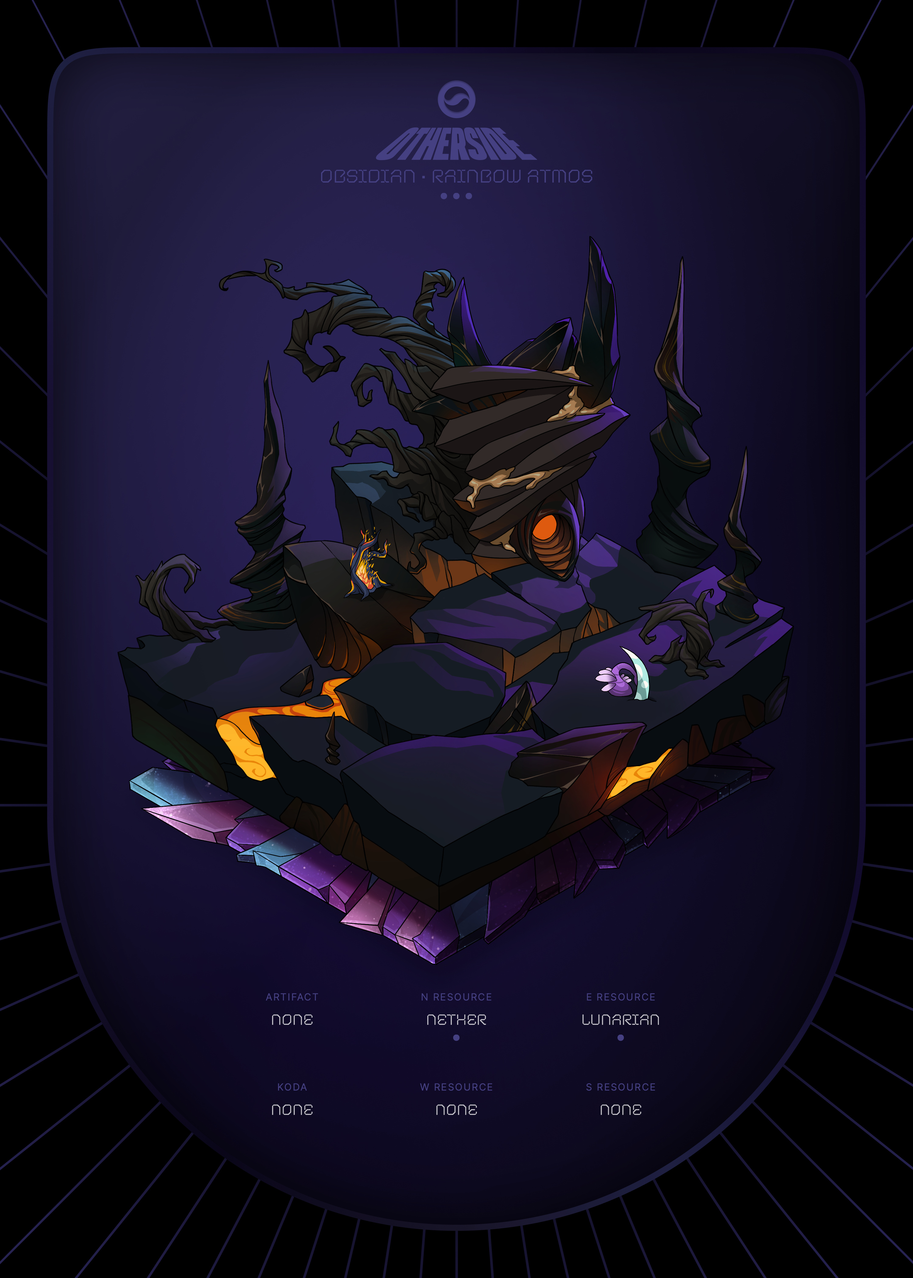 Otherdeed #70138 — Obsidian