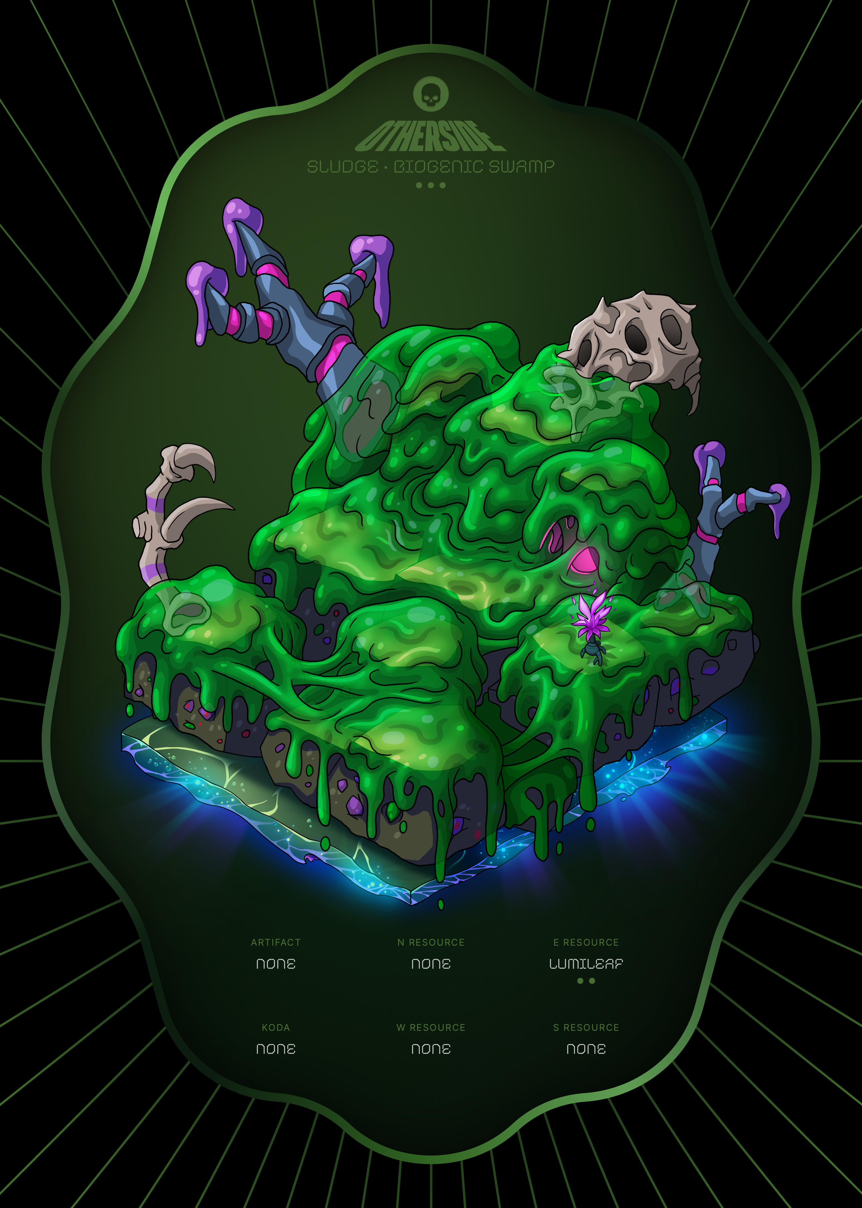 Otherdeed #7099 — Sludge