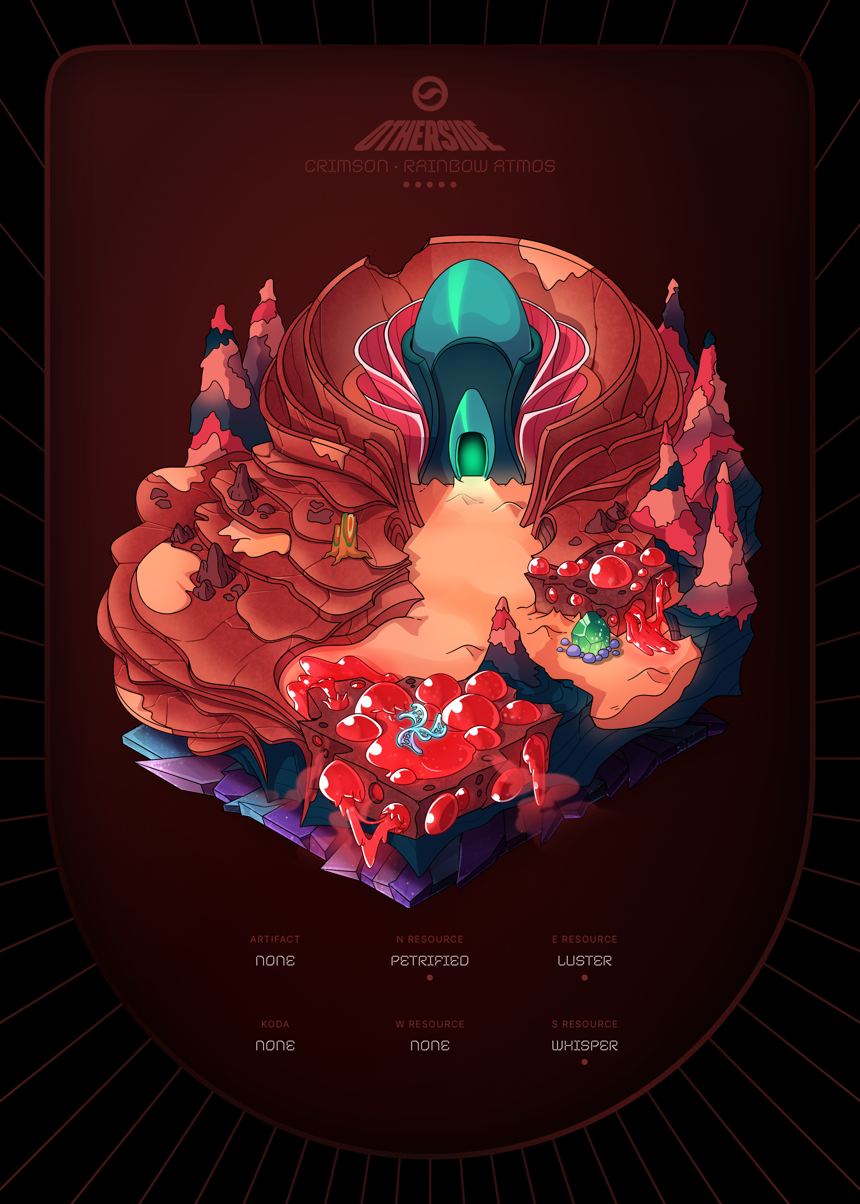 Otherdeed #71017 — Crimson