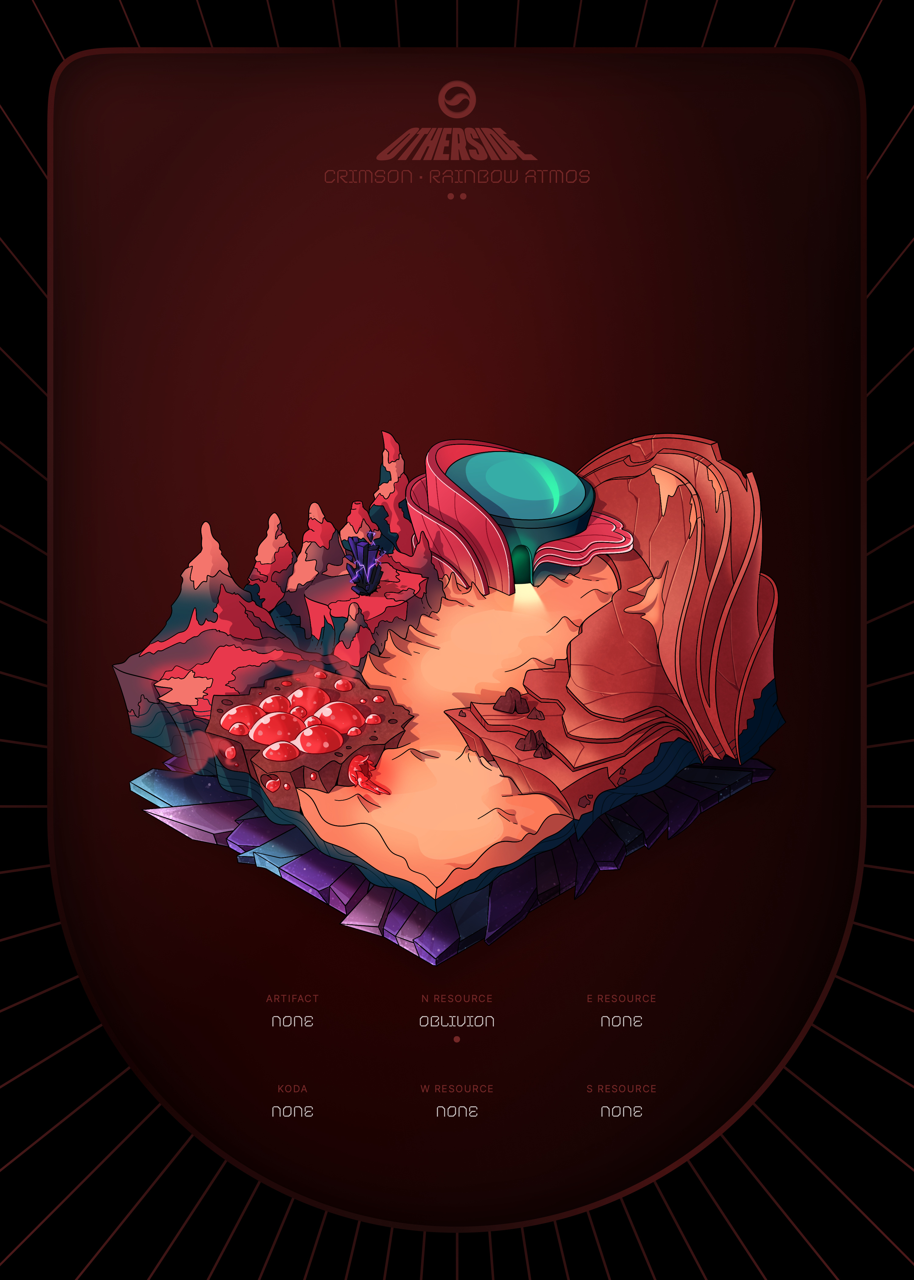 Otherdeed #71940 — Crimson