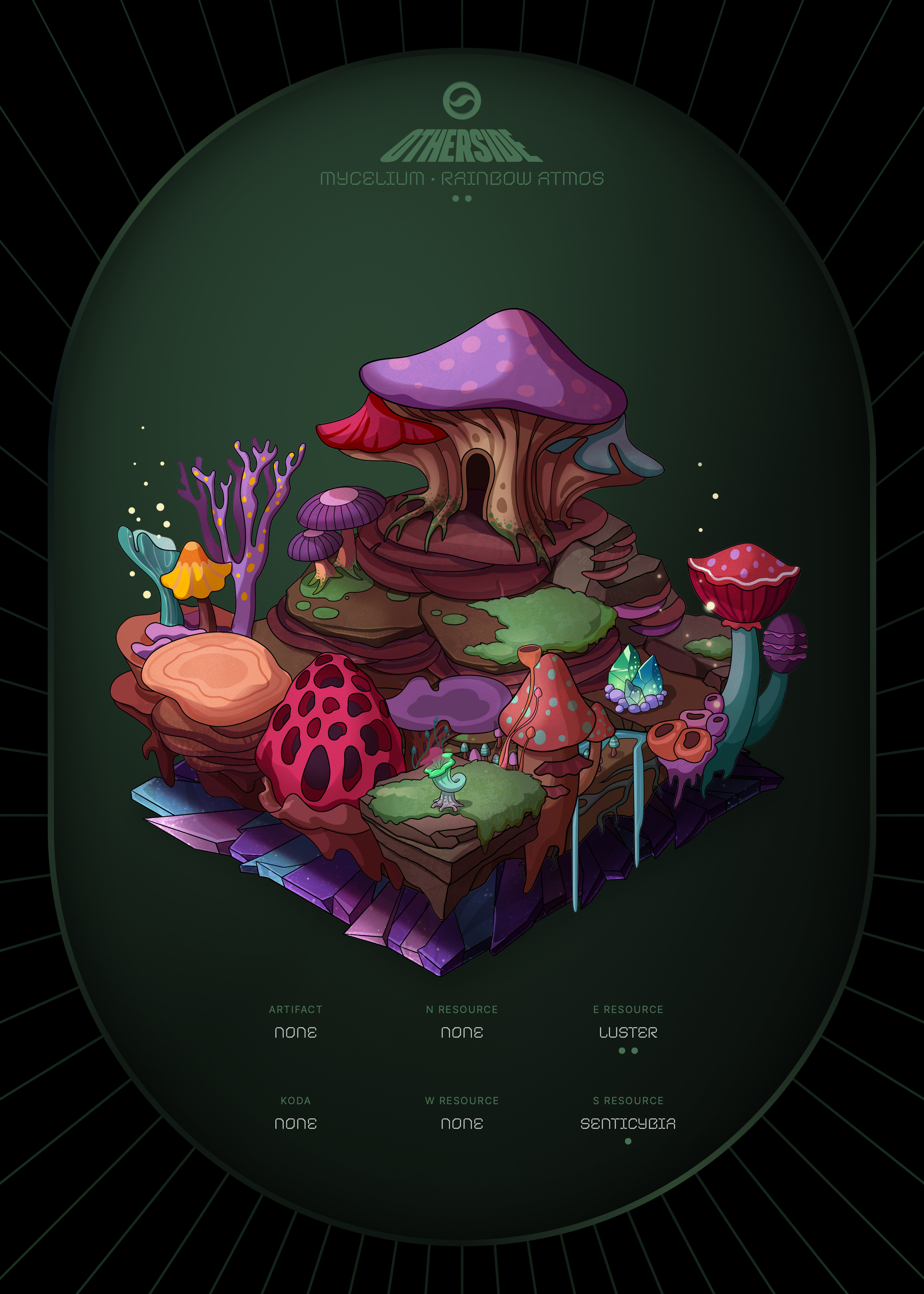 Otherdeed #72075 — Mycelium
