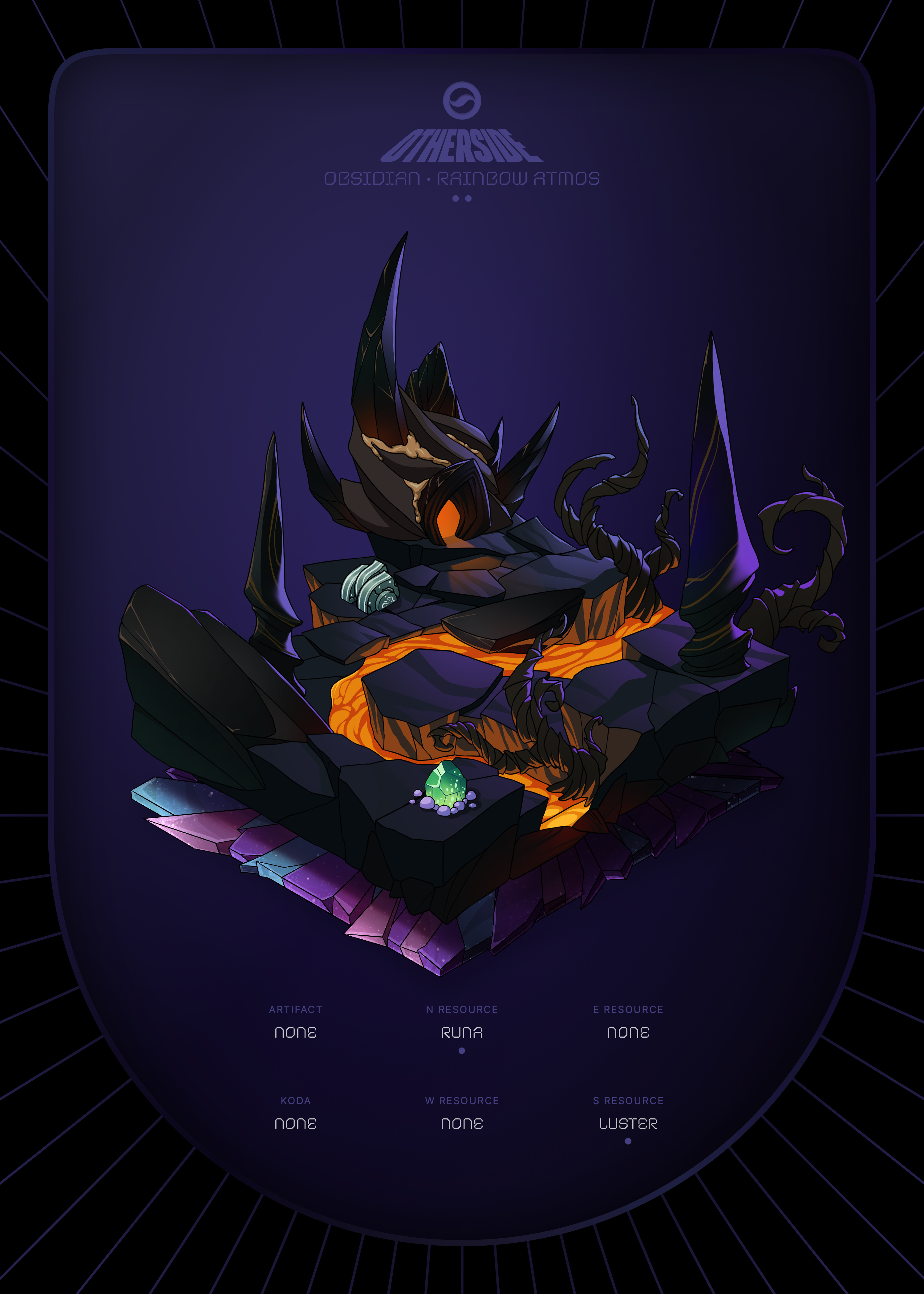 Otherdeed #73154 — Obsidian