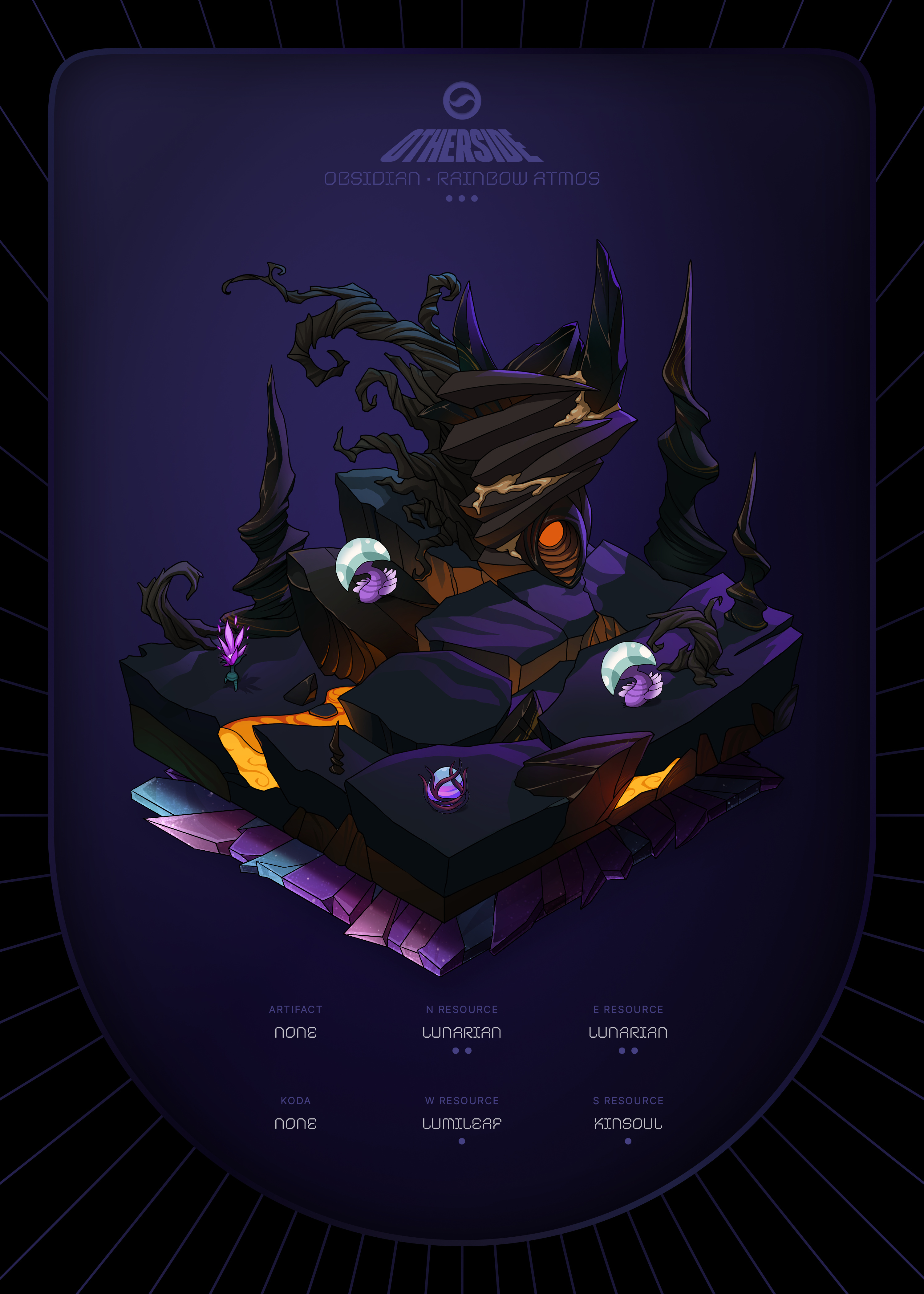 Otherdeed #74992 — Obsidian