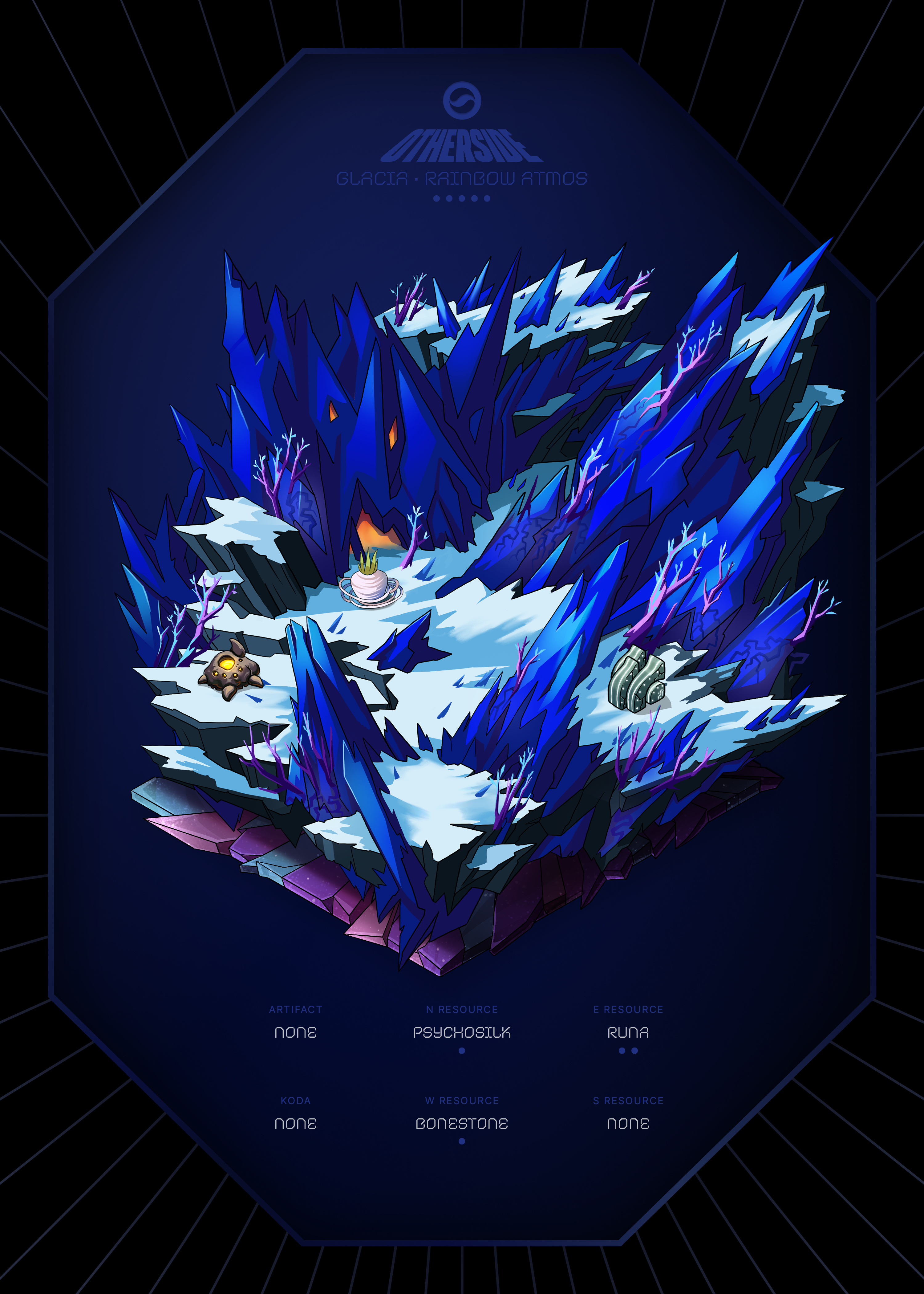 Otherdeed #75505 — Glacia