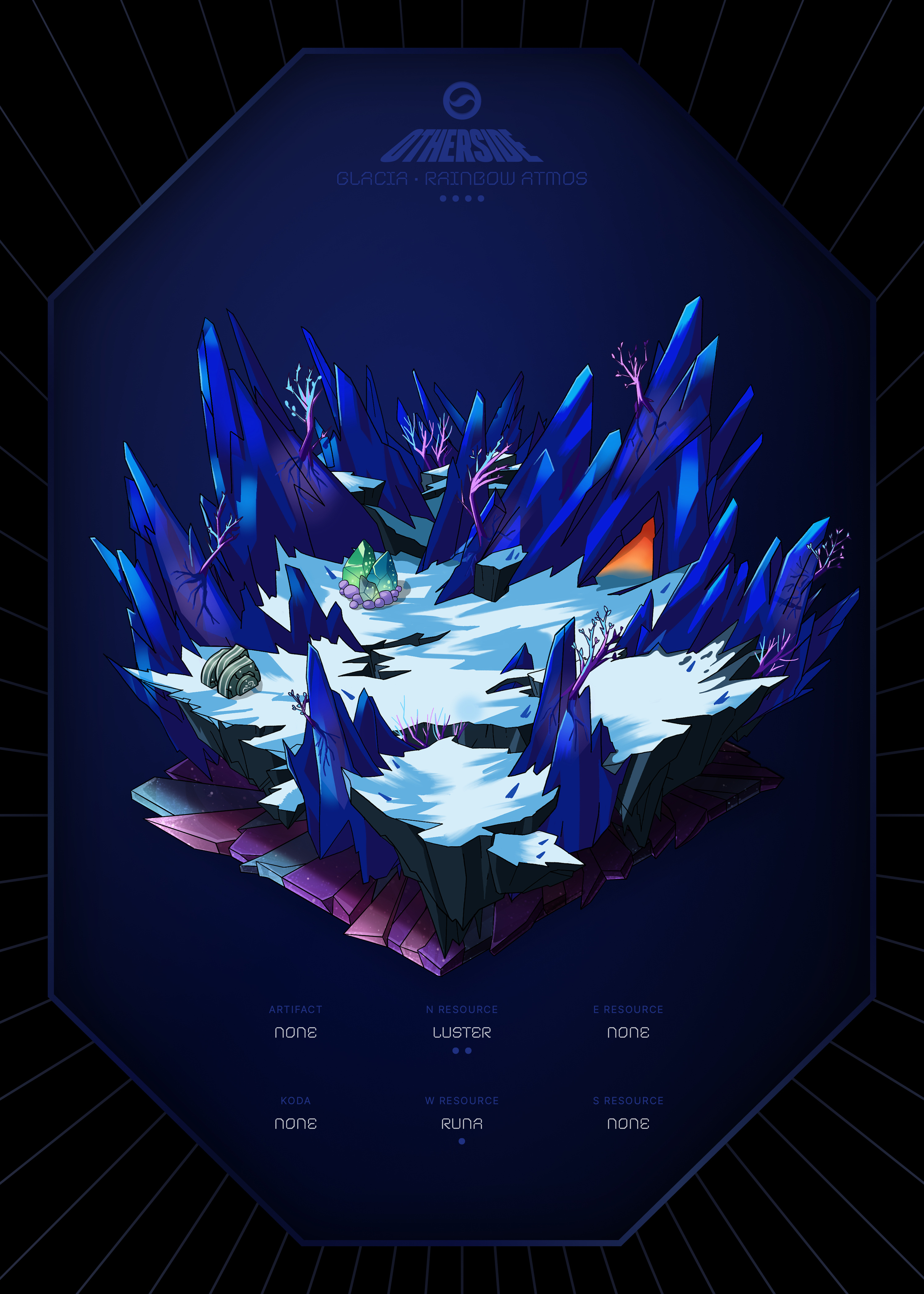Otherdeed #75995 — Glacia