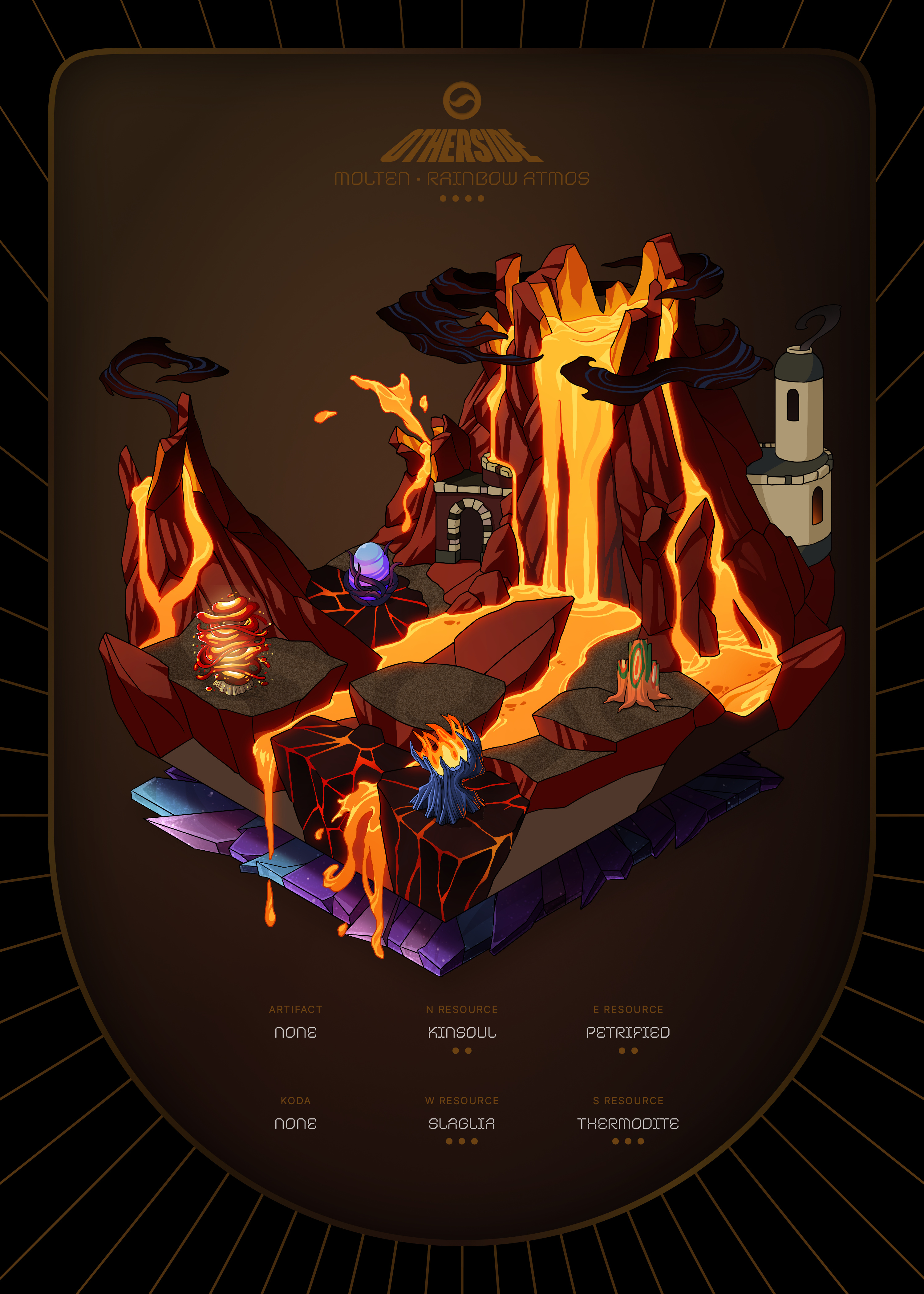 Otherdeed #76542 — Molten