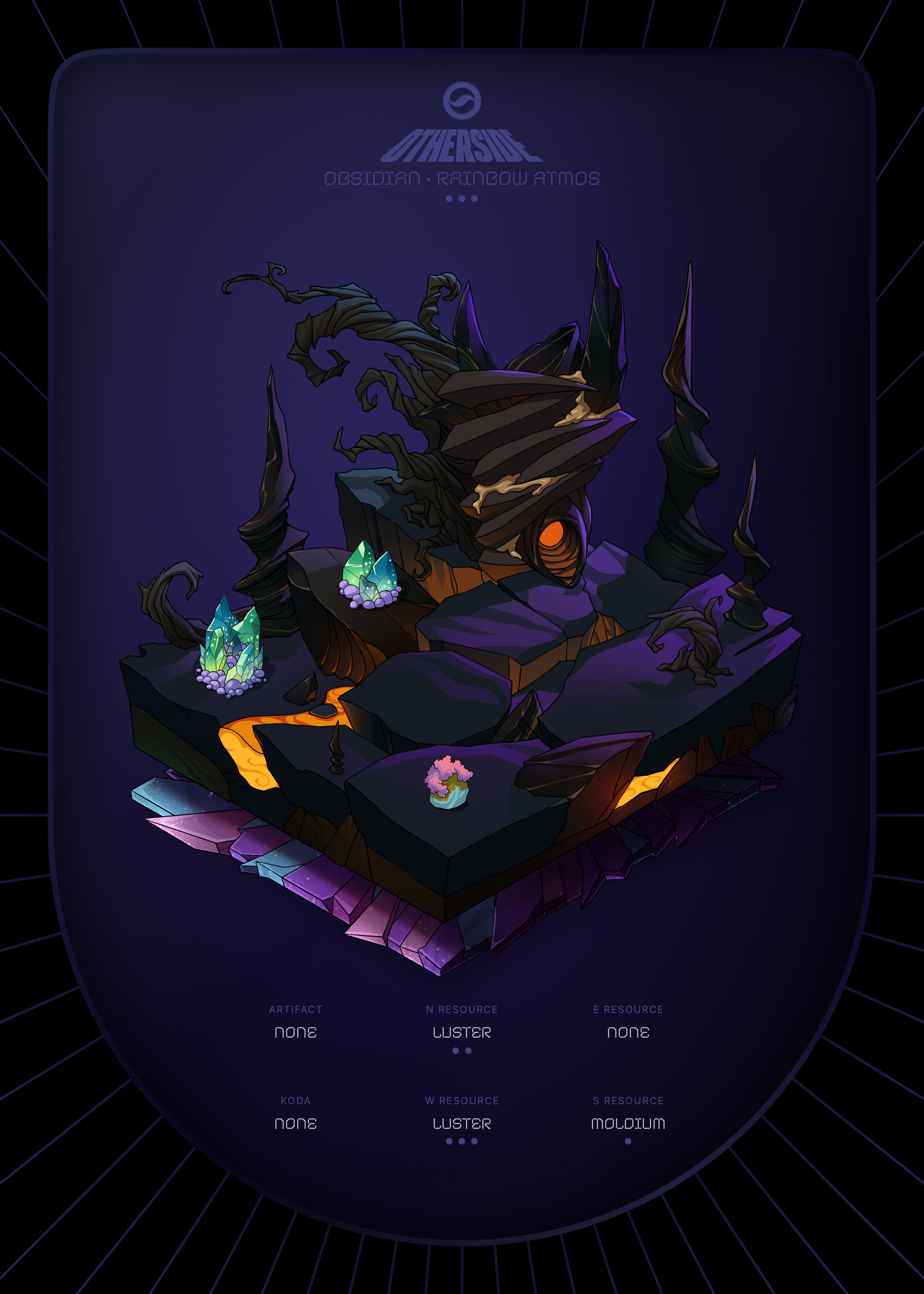 Otherdeed #77062 — Obsidian