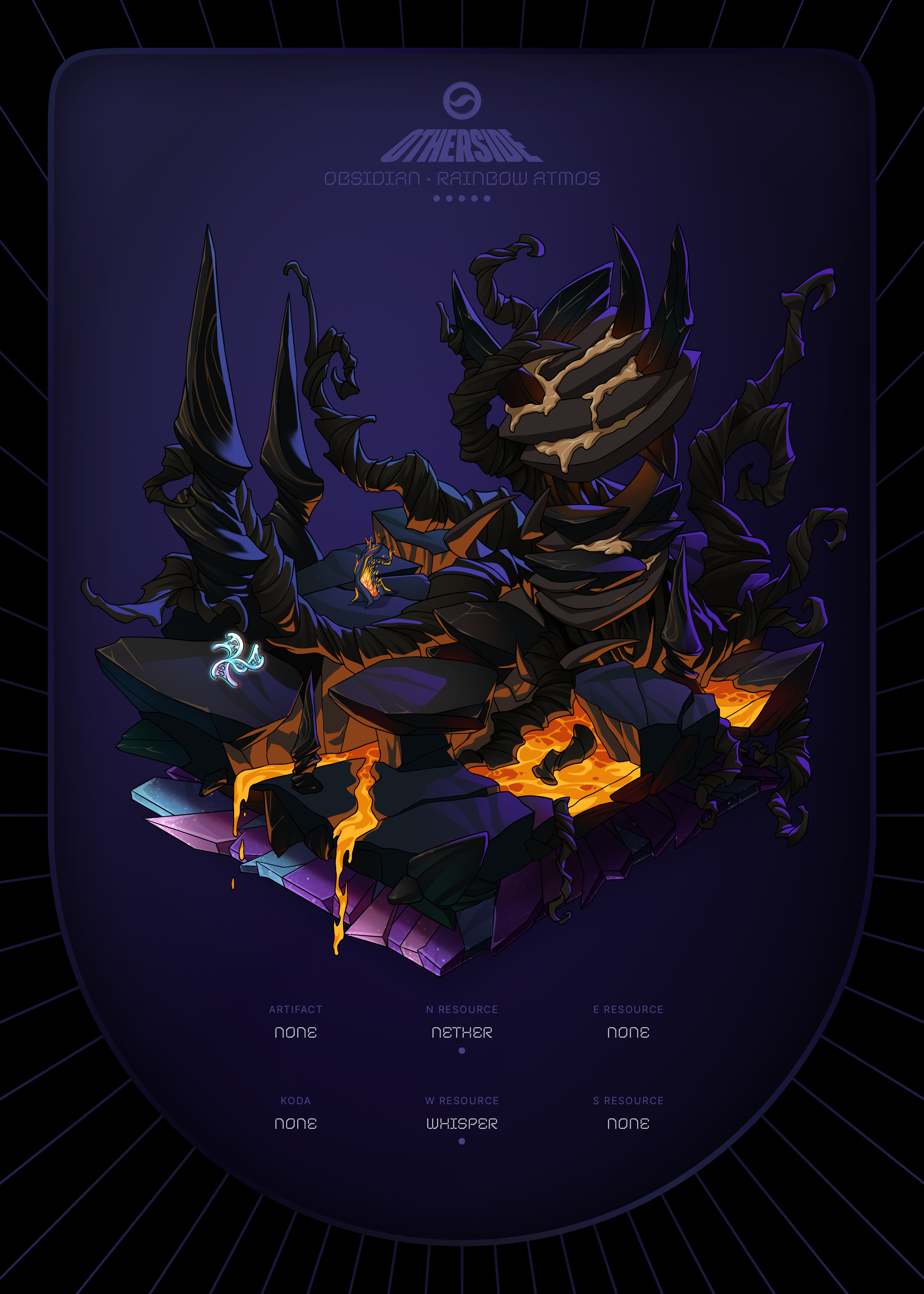 Otherdeed #78379 — Obsidian