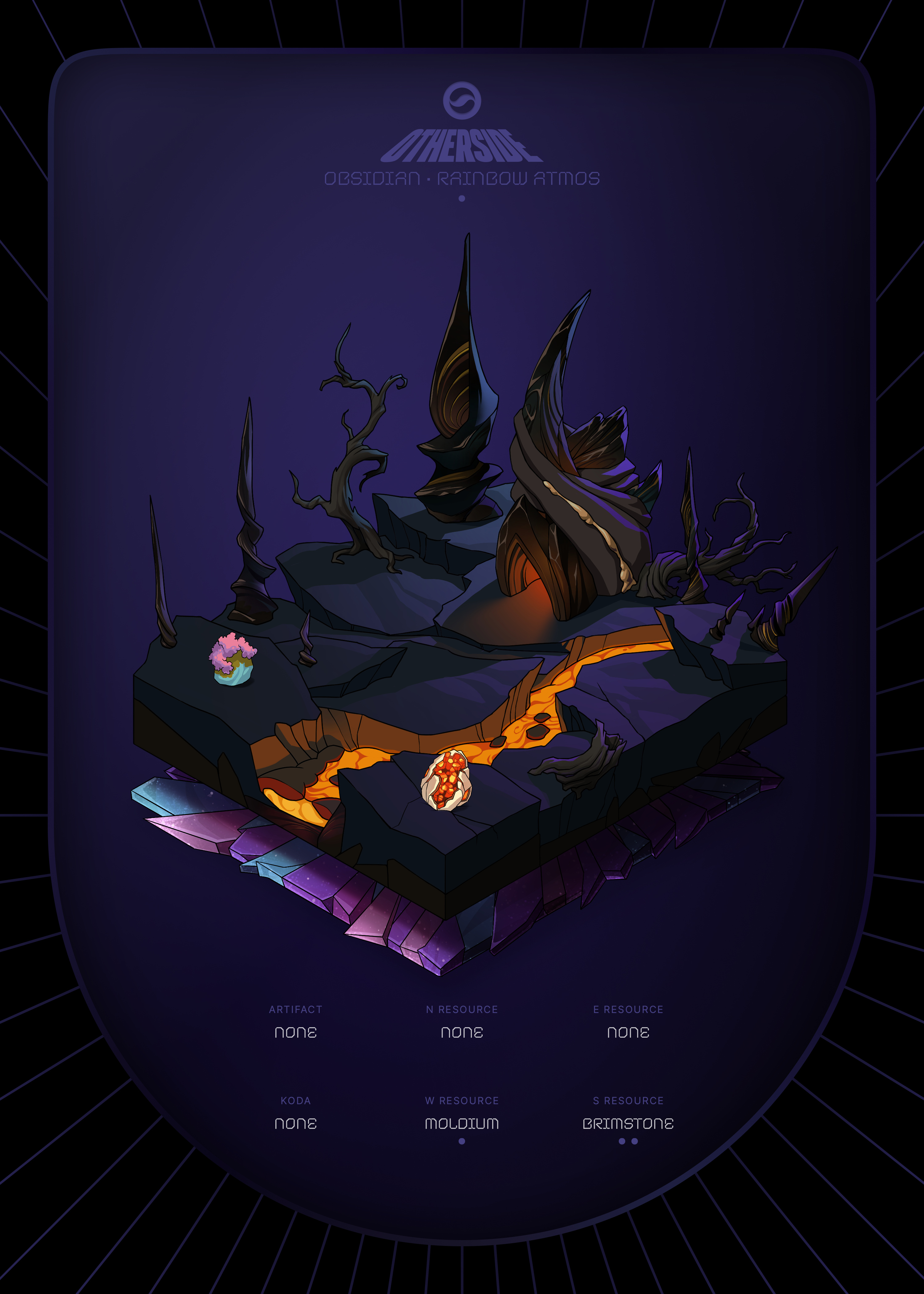 Otherdeed #79128 — Obsidian