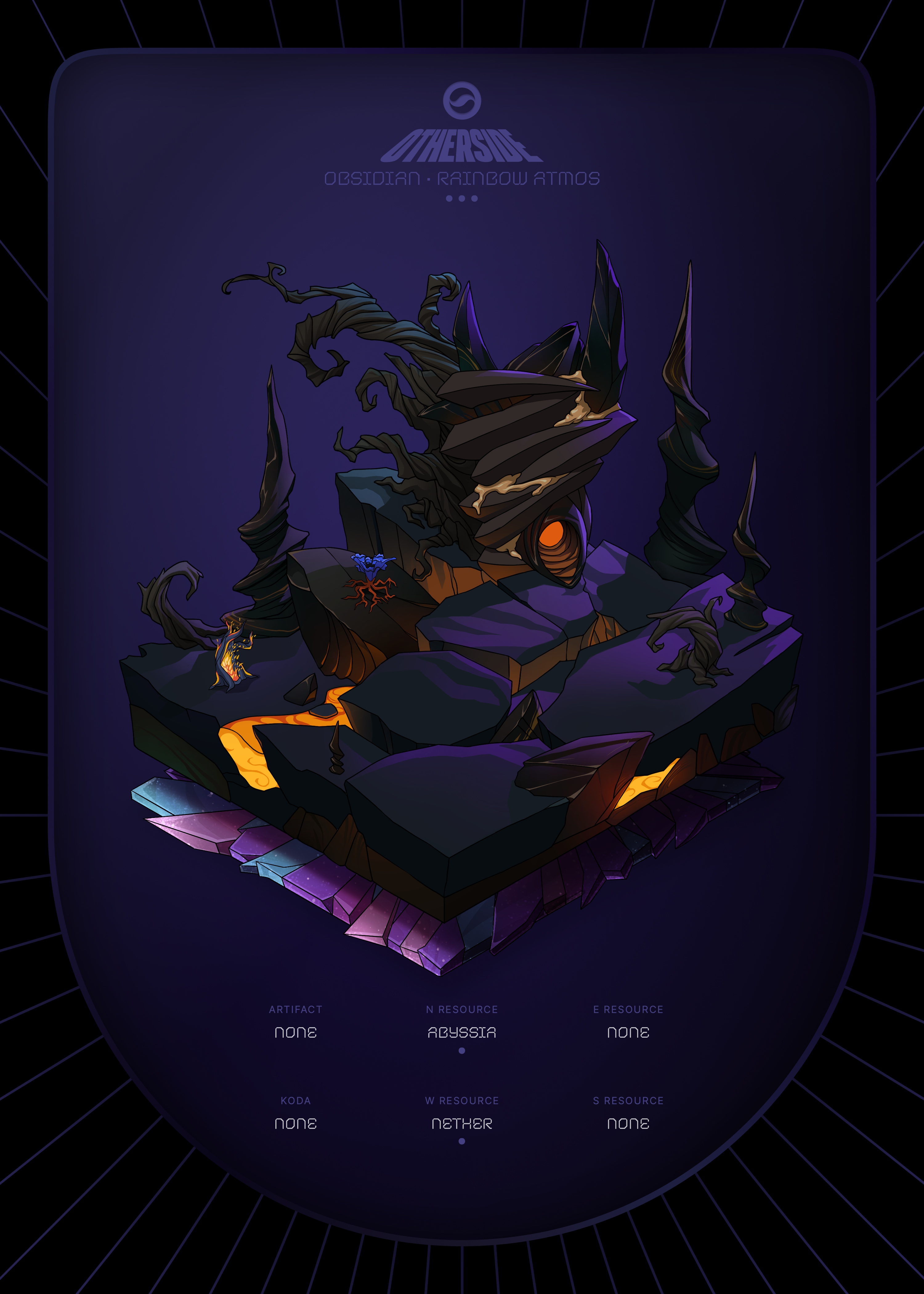 Otherdeed #79225 — Obsidian
