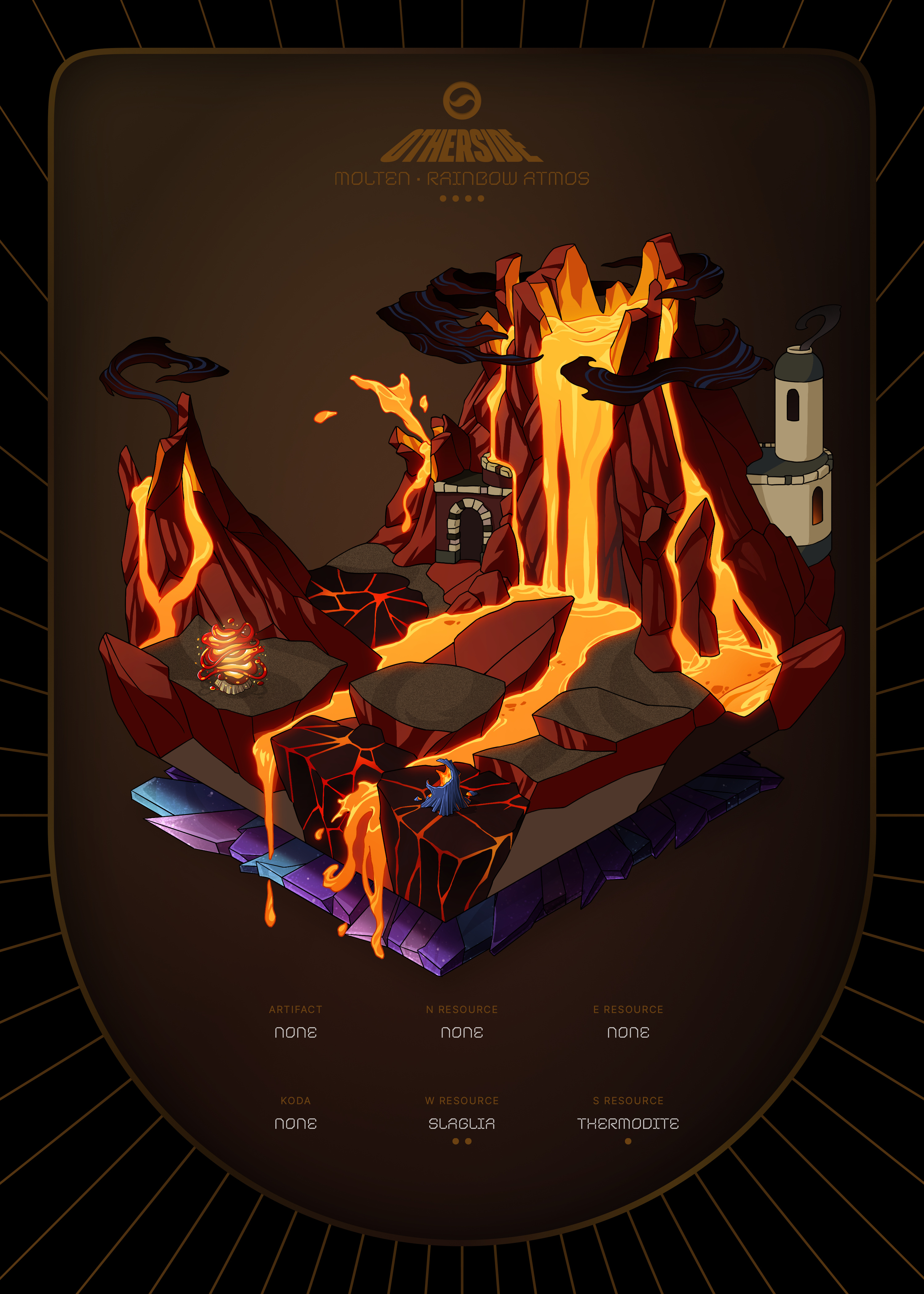 Otherdeed #79570 — Molten