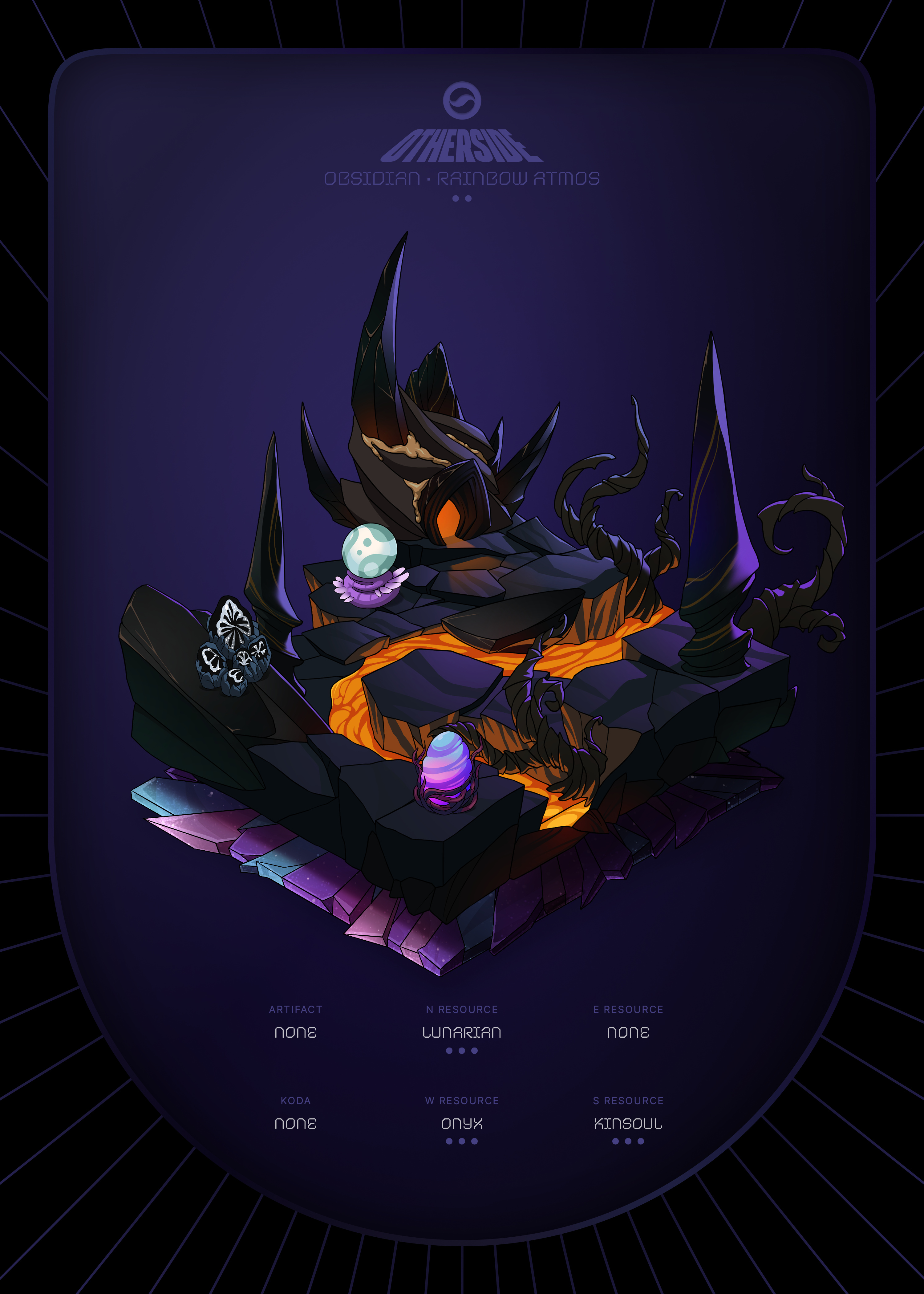 Otherdeed #80364 — Obsidian