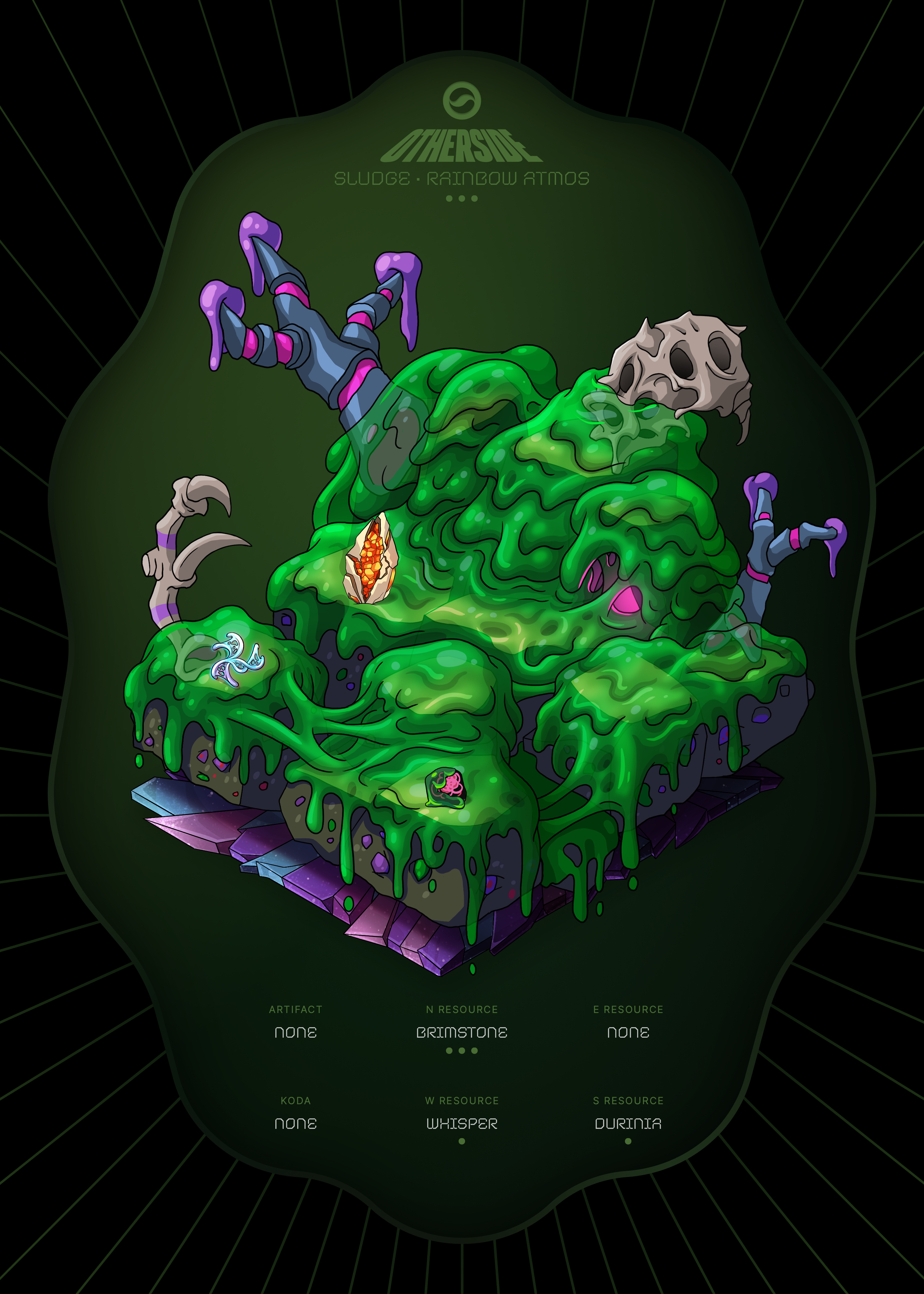 Otherdeed #80949 — Sludge