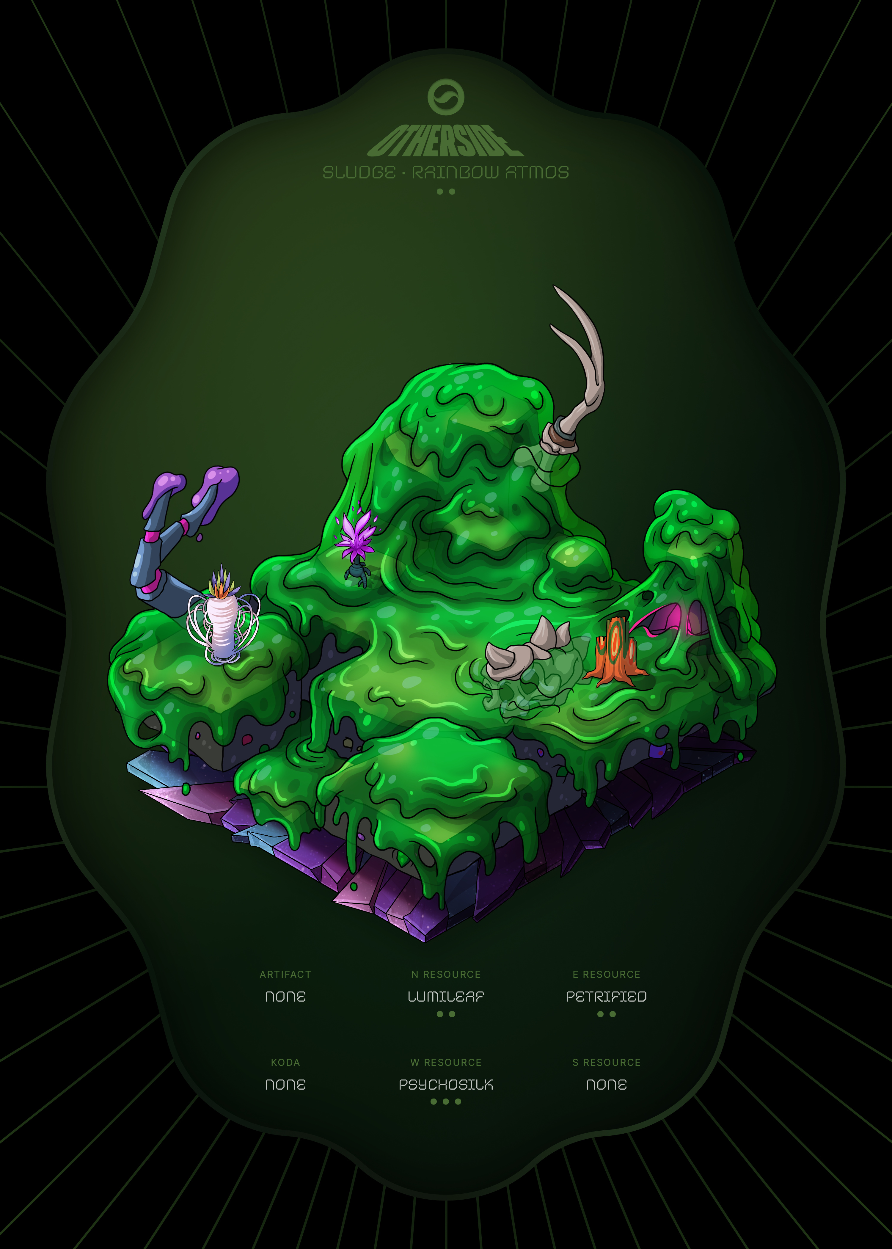Otherdeed #84483 — Sludge