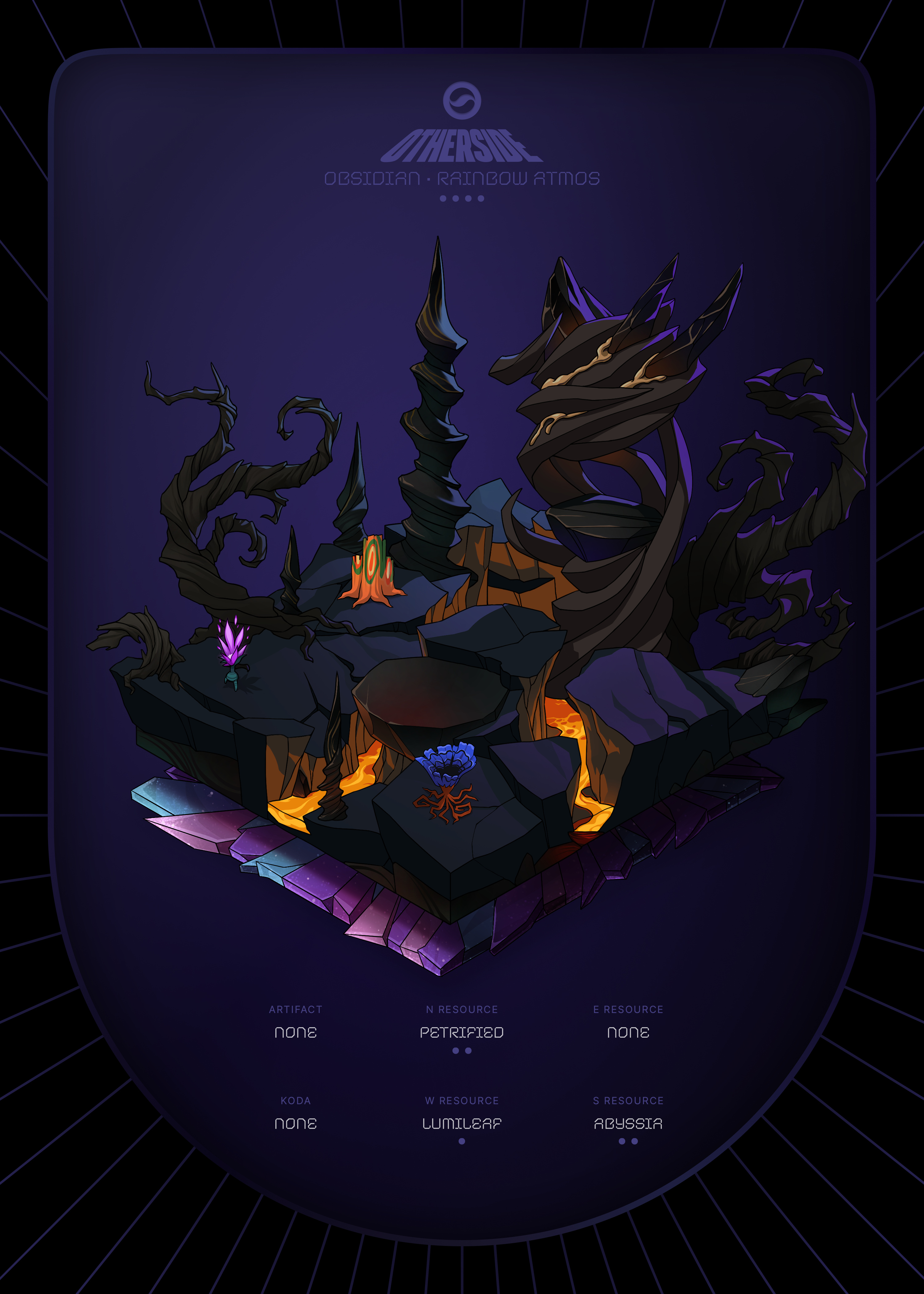 Otherdeed #84732 — Obsidian