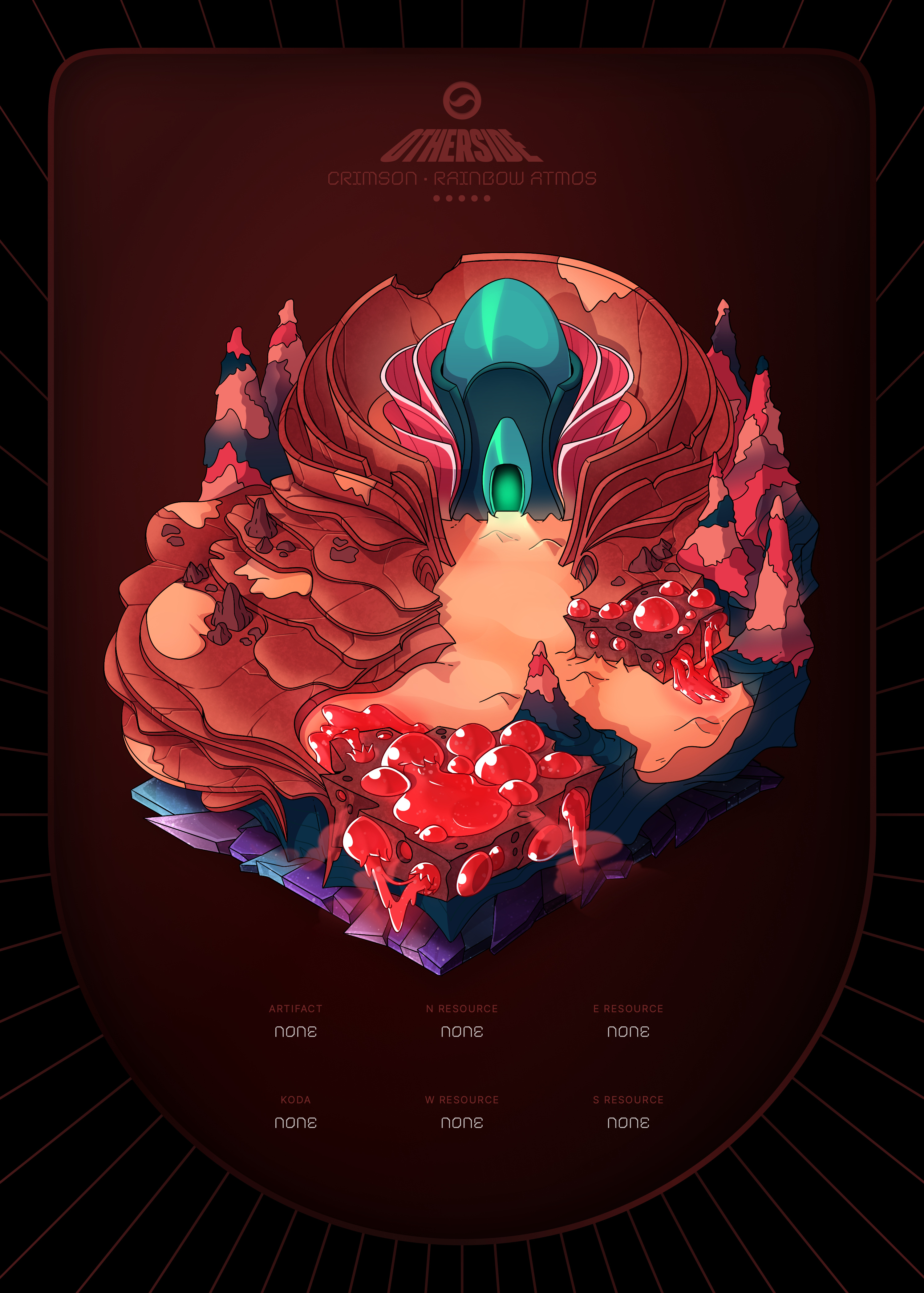 Otherdeed #85134 — Crimson
