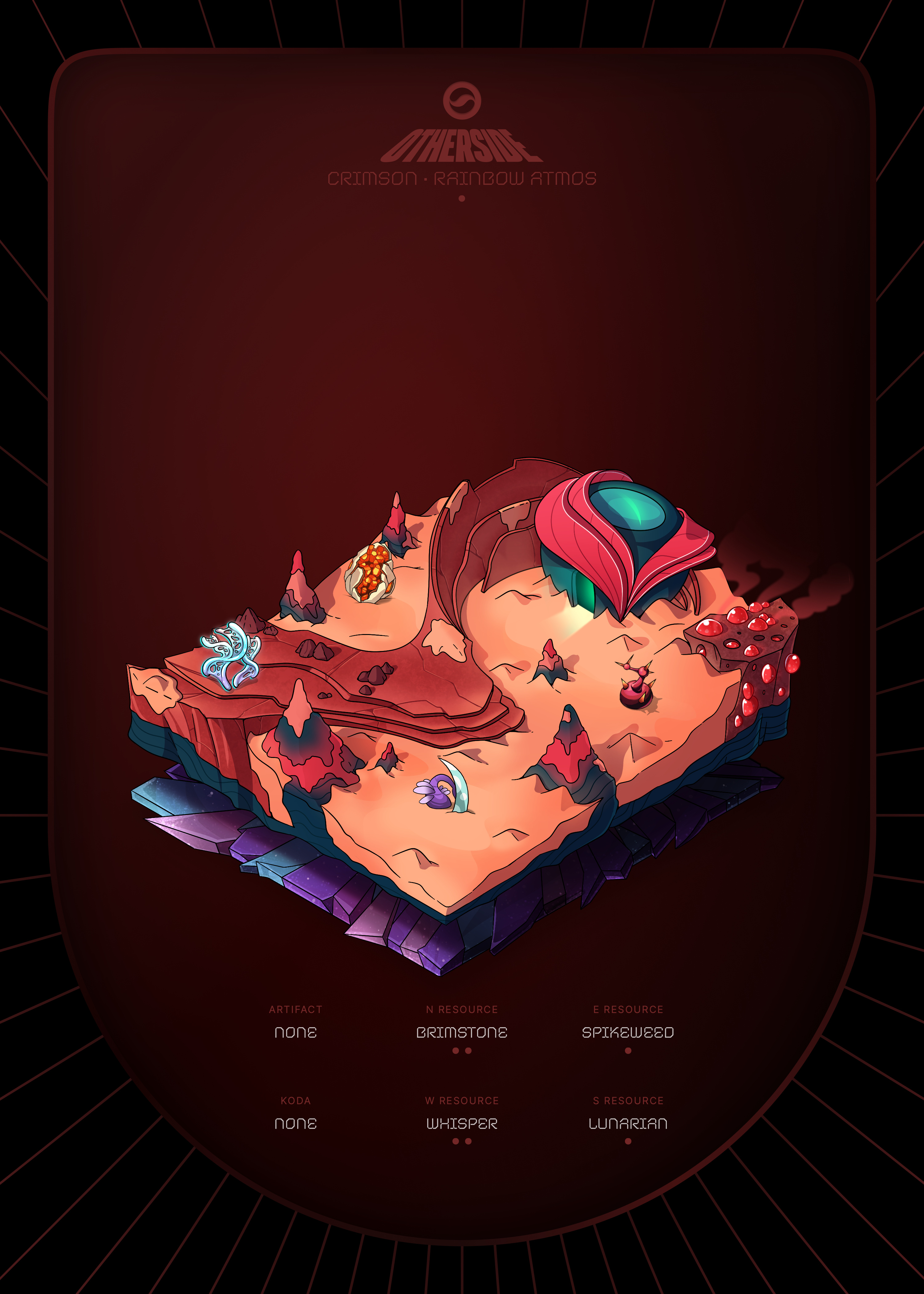 Otherdeed #85396 — Crimson