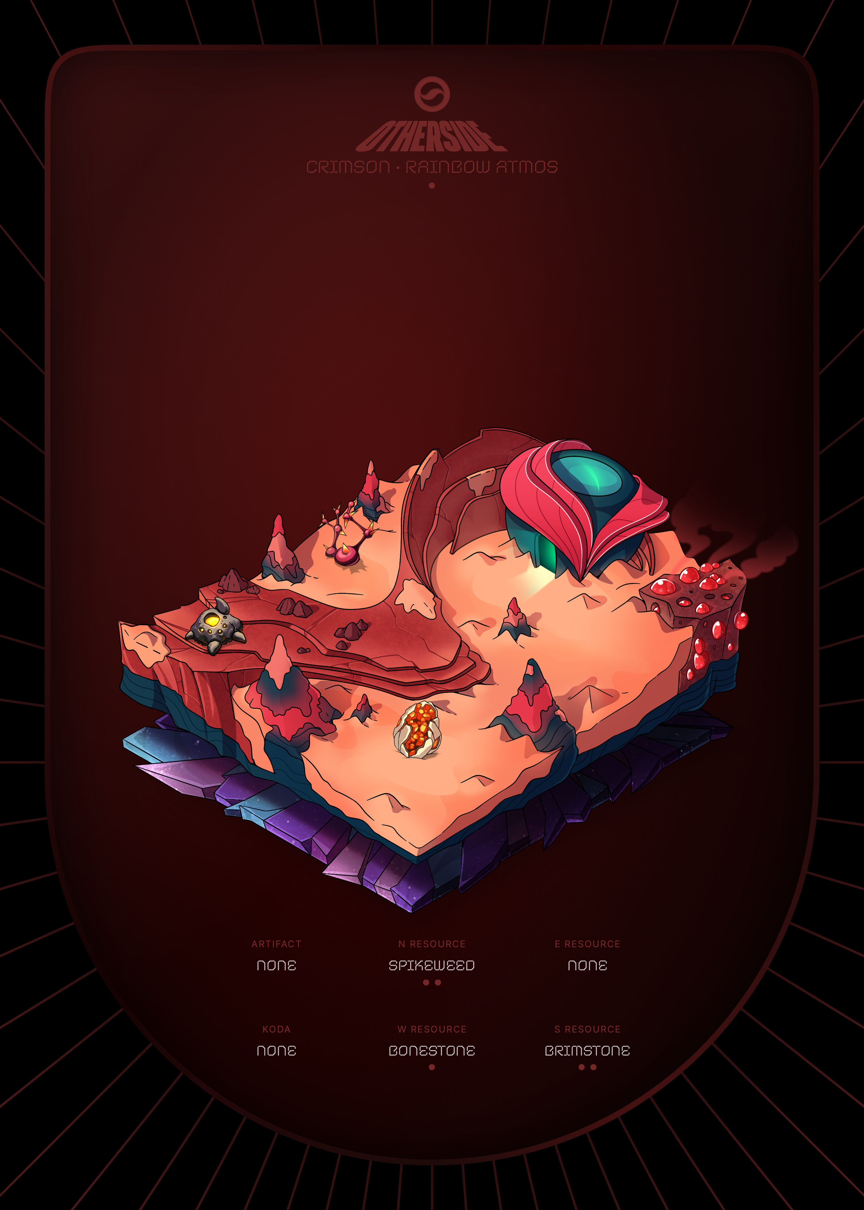 Otherdeed #85660 — Crimson