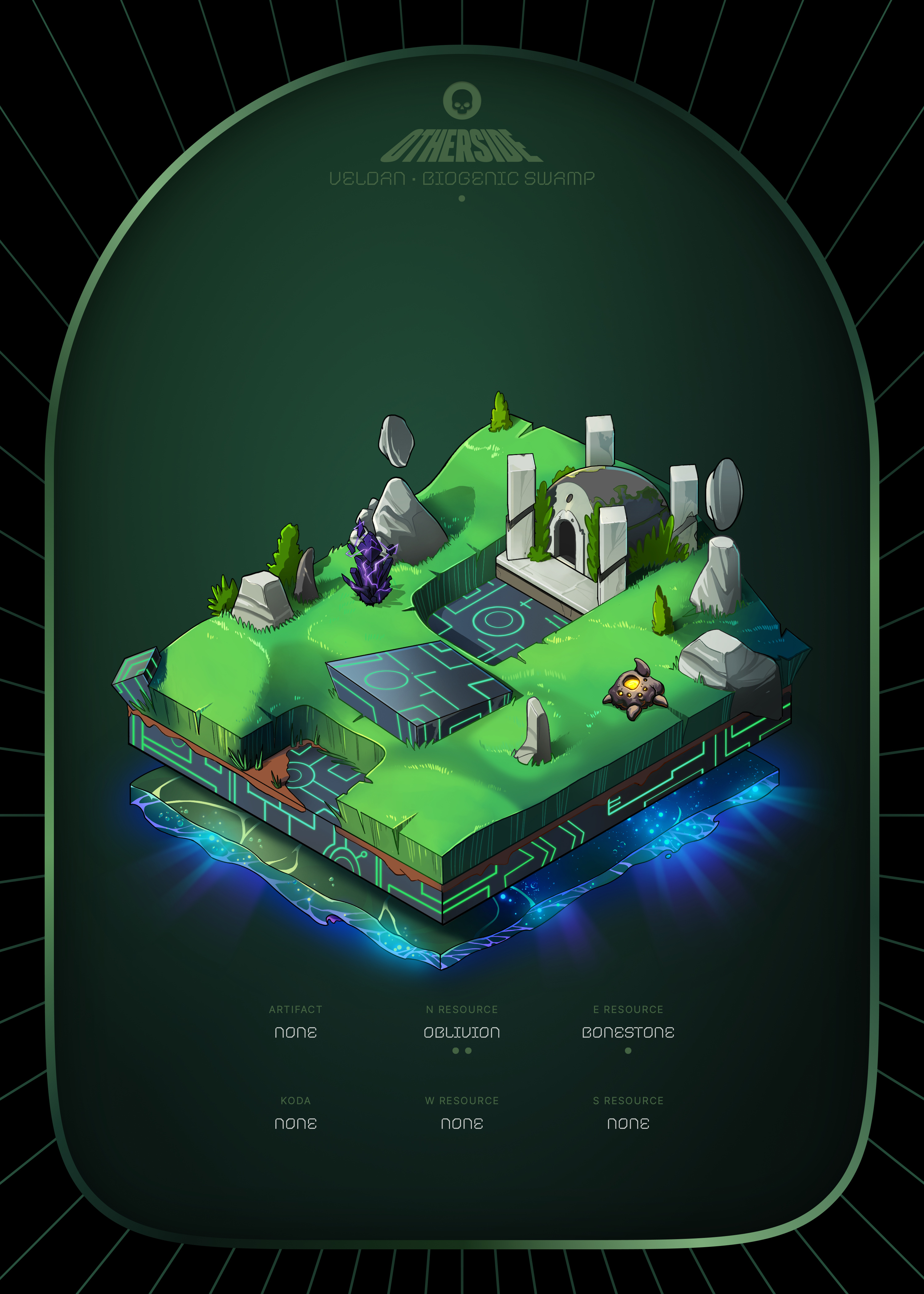 Otherdeed #8625 — Veldan