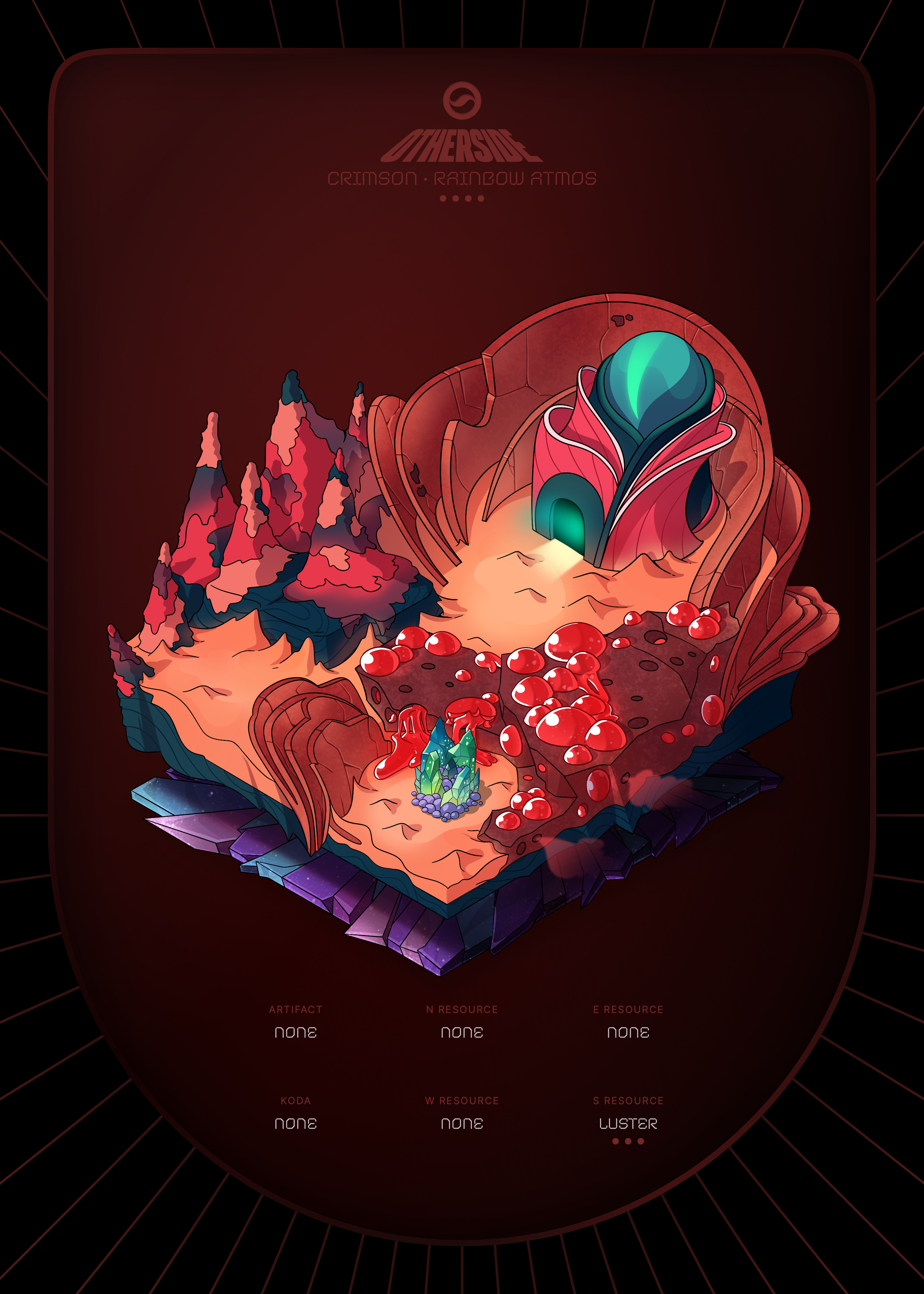 Otherdeed #86543 — Crimson